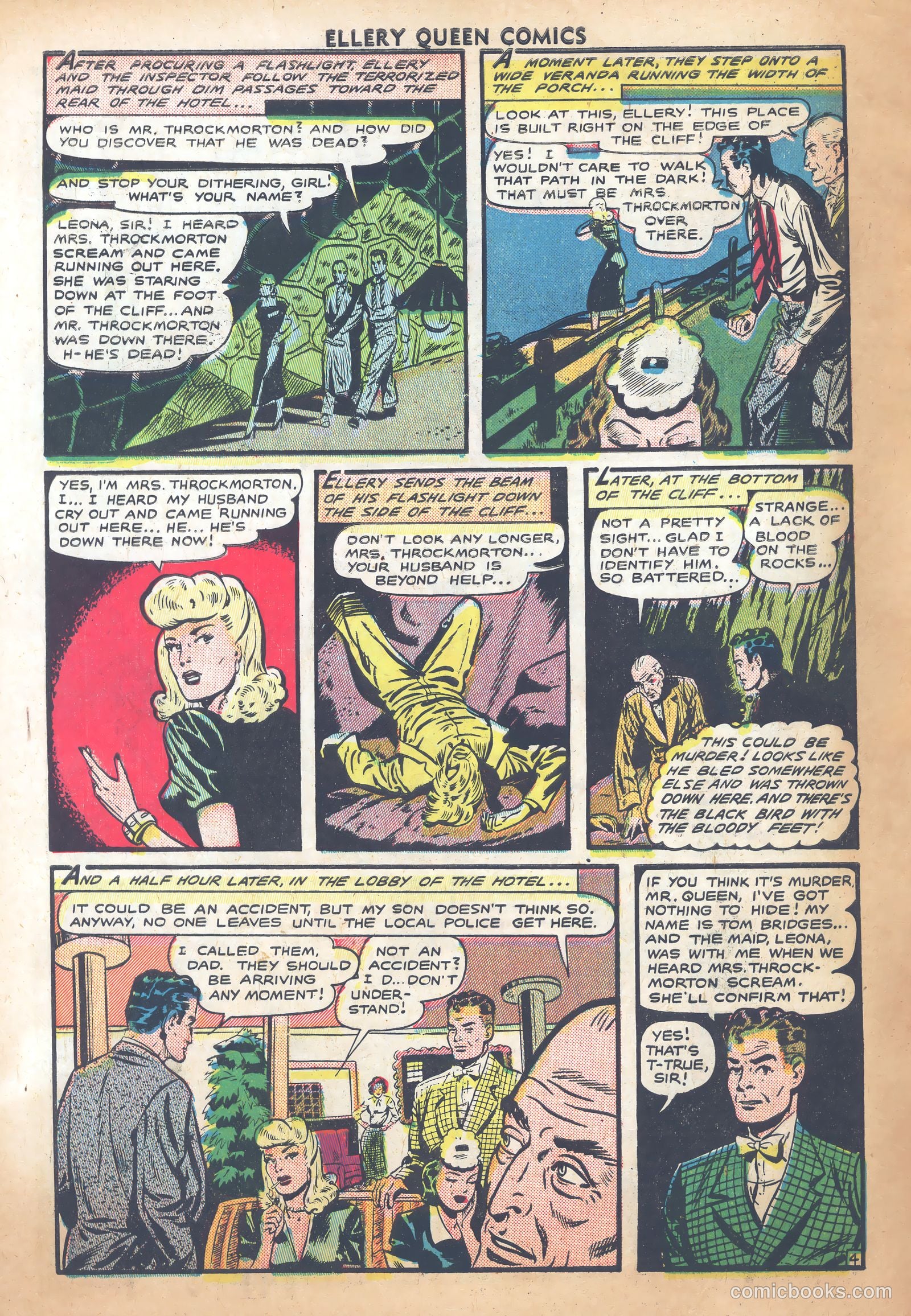 Ellery Queen #4 — page 6 of 36