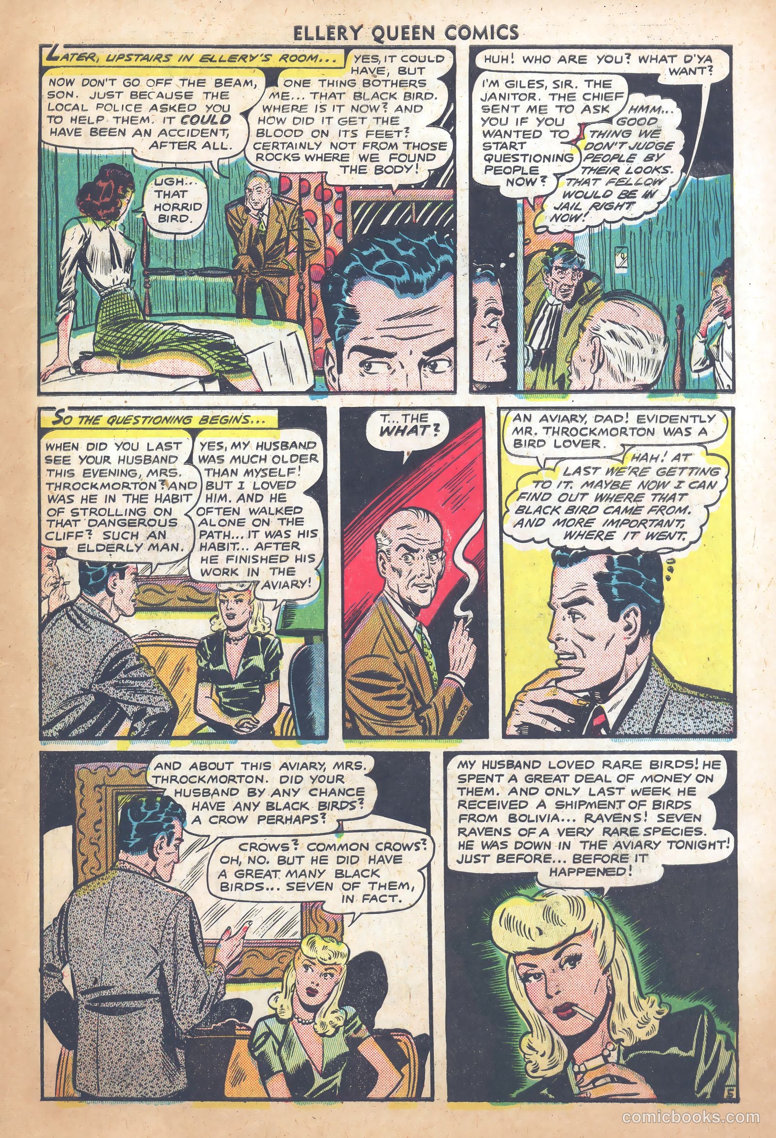 Ellery Queen #4 — page 7 of 36
