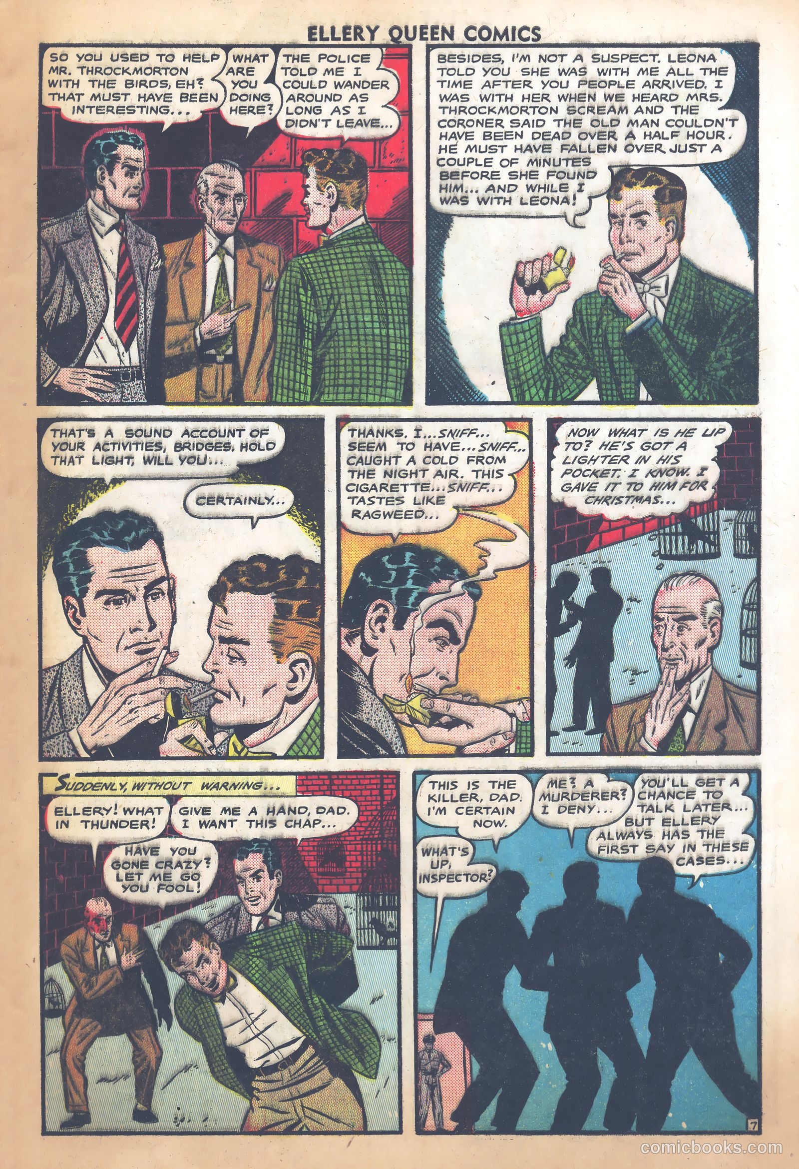 Ellery Queen #4 — page 9 of 36