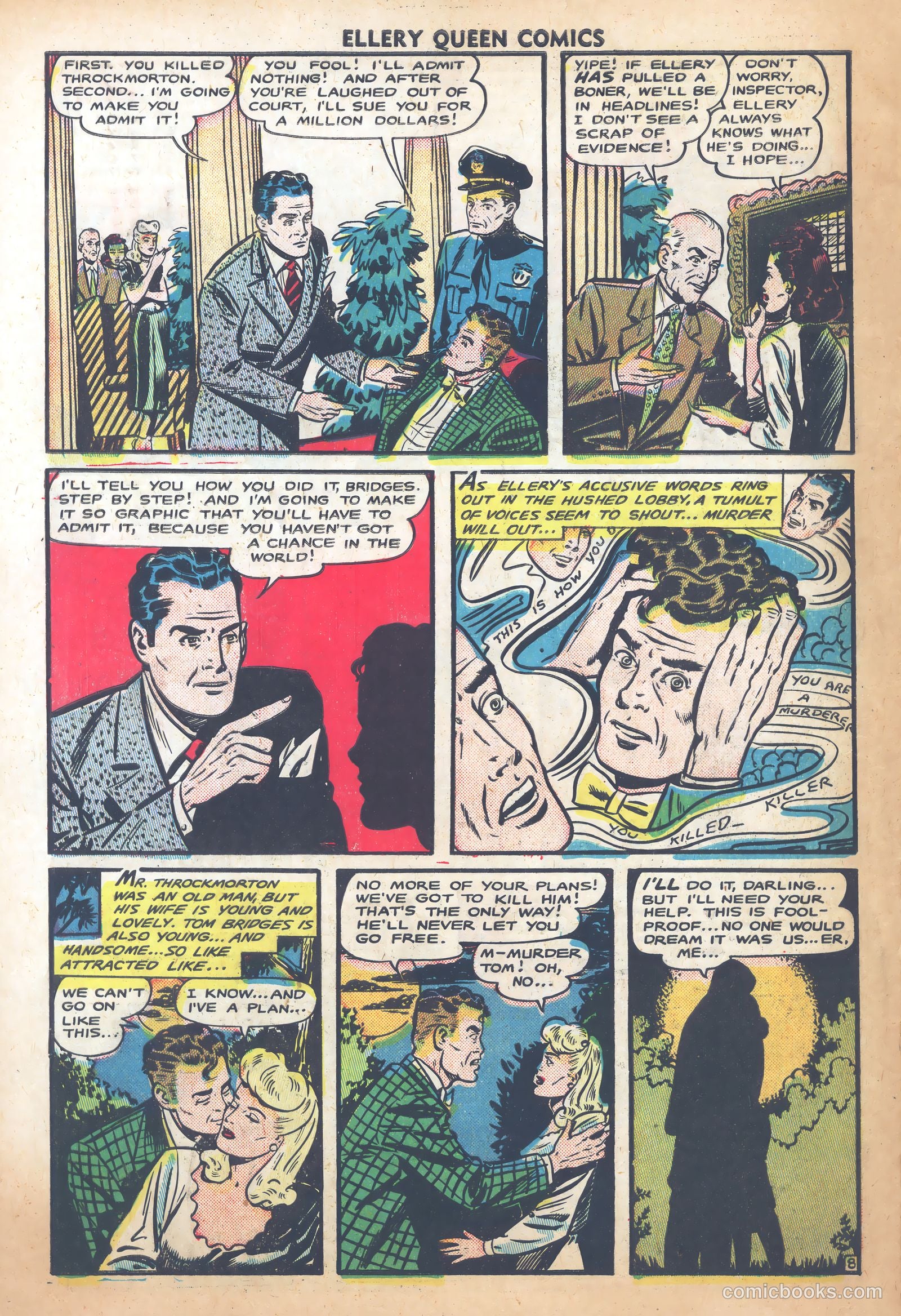 Ellery Queen #4 — page 10 of 36