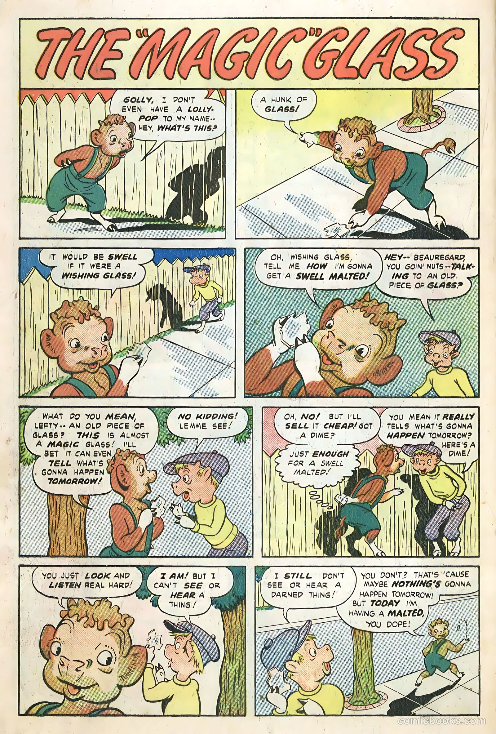 Elsie the Cow Comics #1 — page 34 of 36