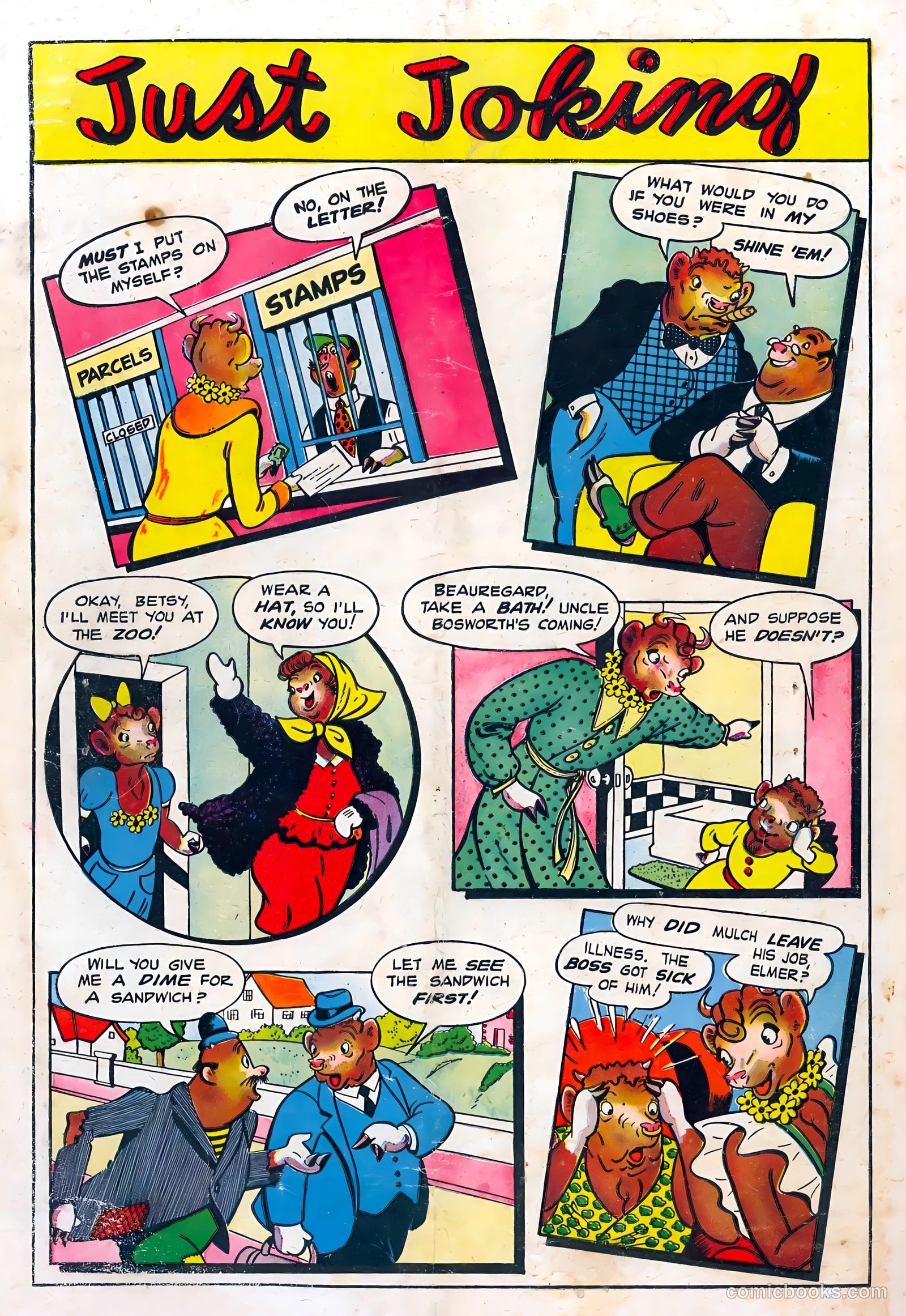 Elsie the Cow Comics #2 — page 36 of 36