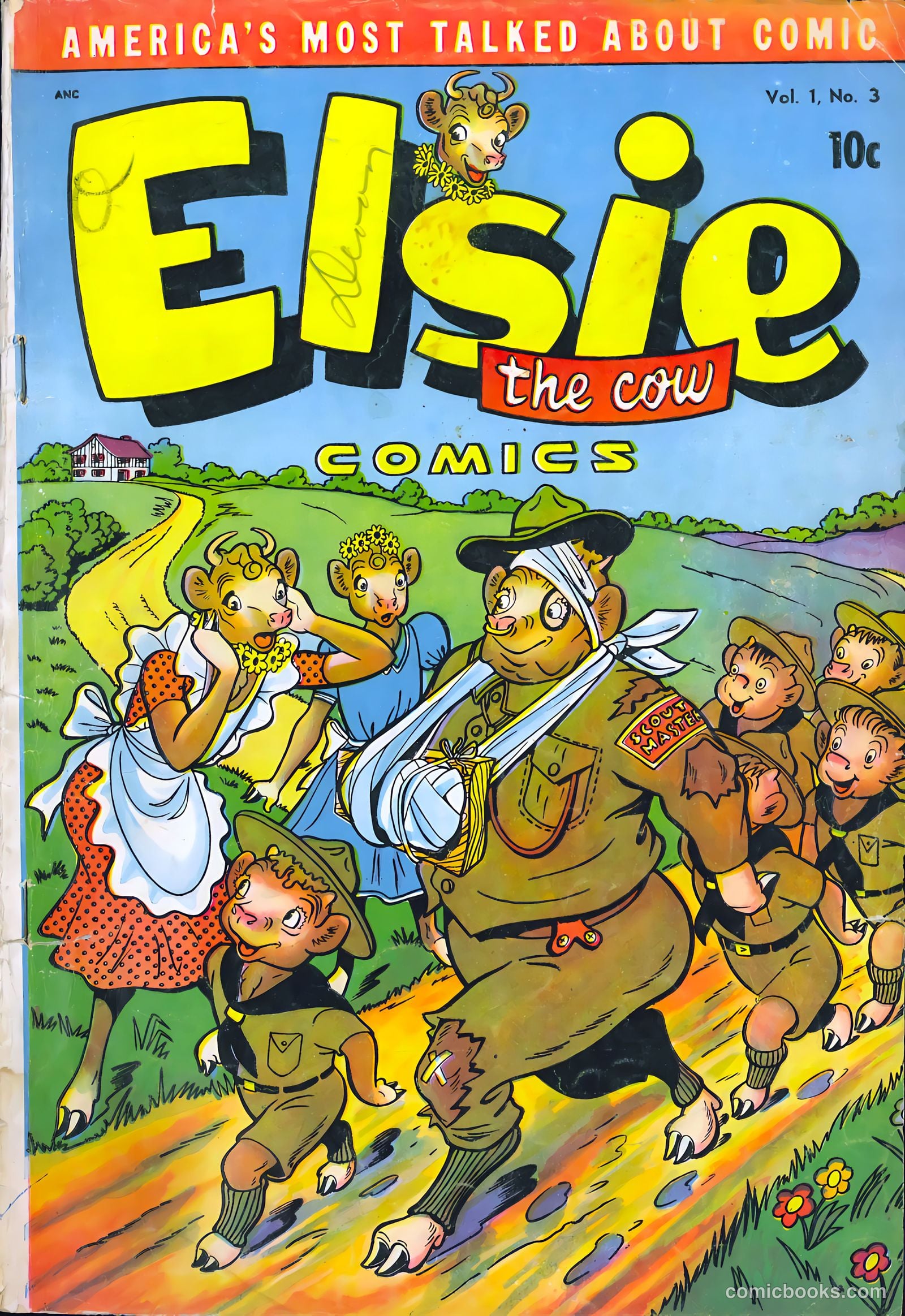 Elsie the Cow Comics #3 — page 1 of 36