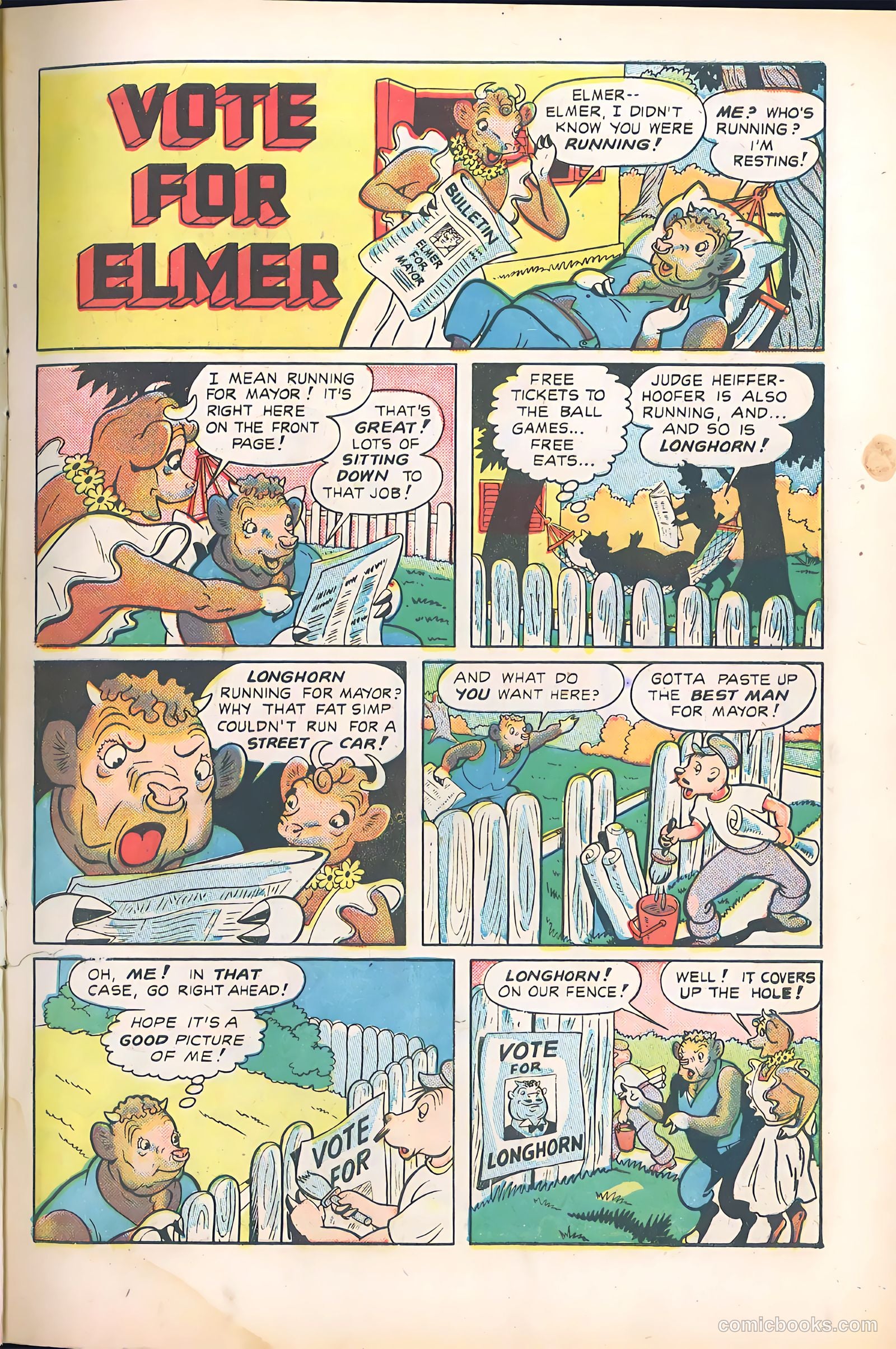 Elsie the Cow Comics #3 — page 3 of 36