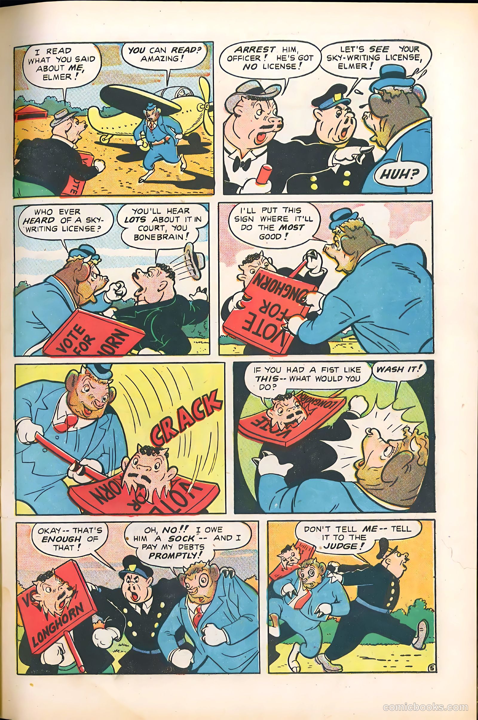 Elsie the Cow Comics #3 — page 7 of 36