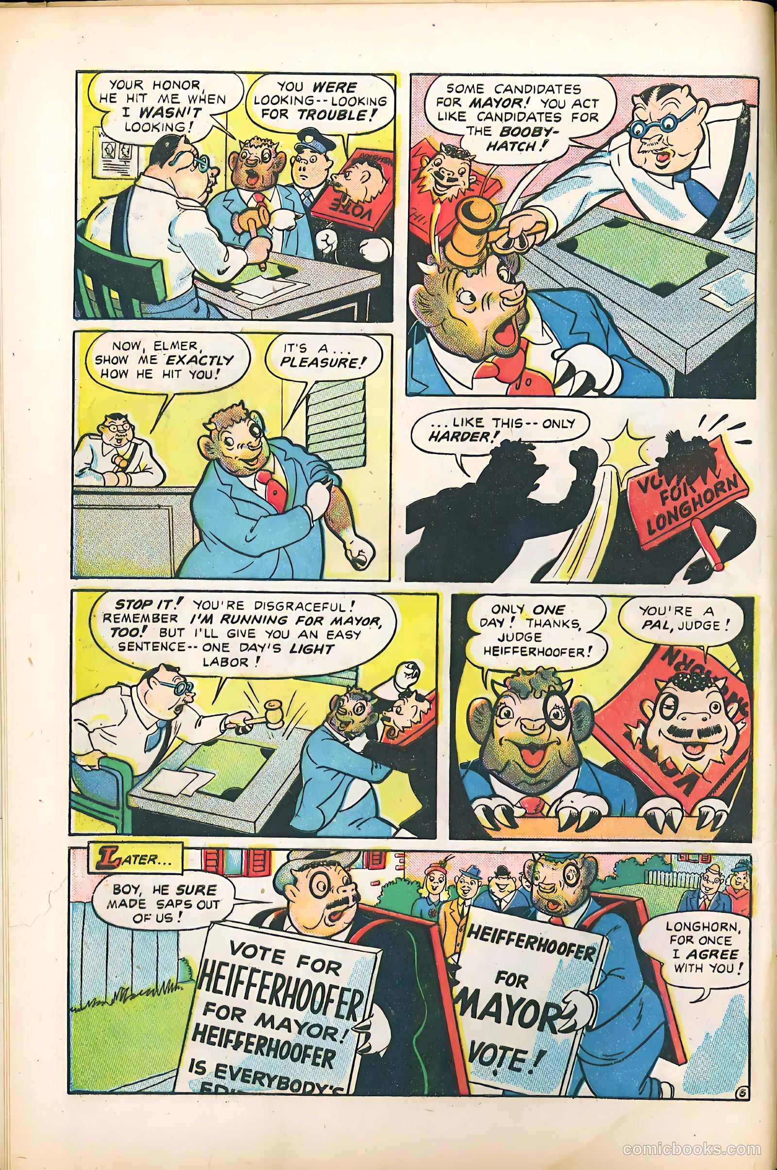 Elsie the Cow Comics #3 — page 8 of 36