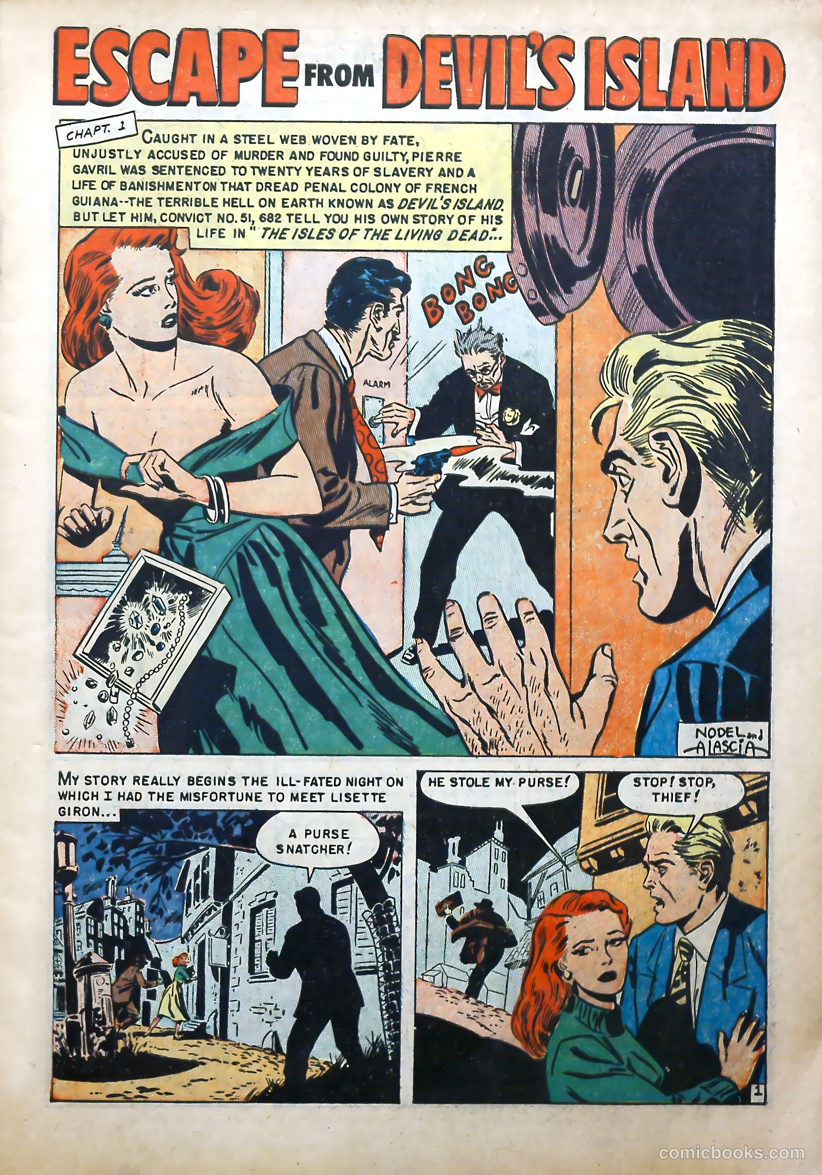 Escape from Devil's Island #1 — page 3 of 36