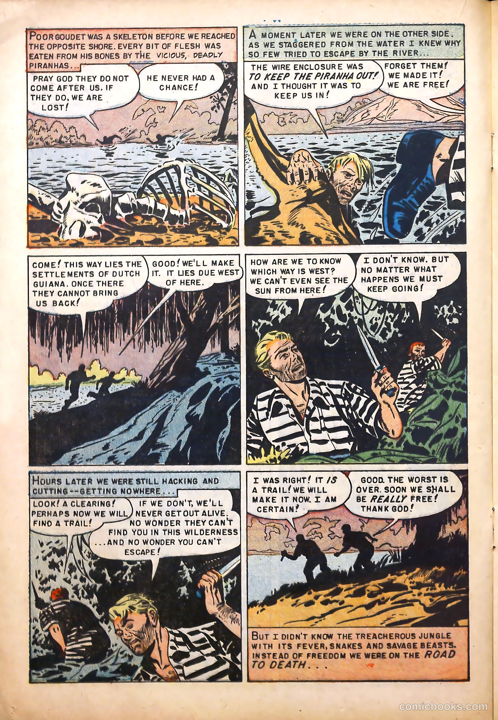 Escape from Devil's Island #1 — page 16 of 36
