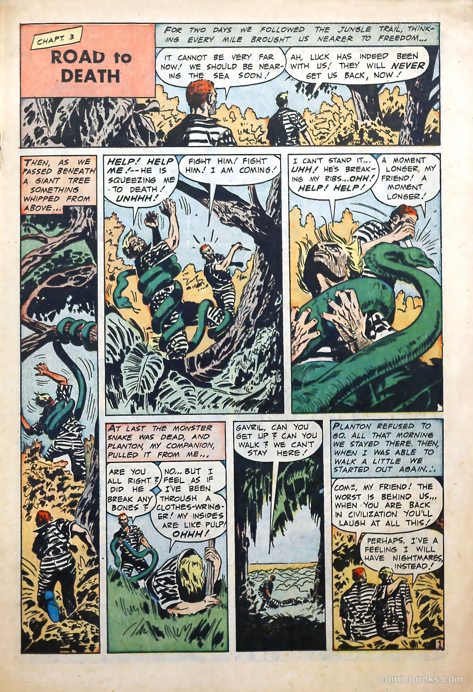 Escape from Devil's Island #1 — page 19 of 36