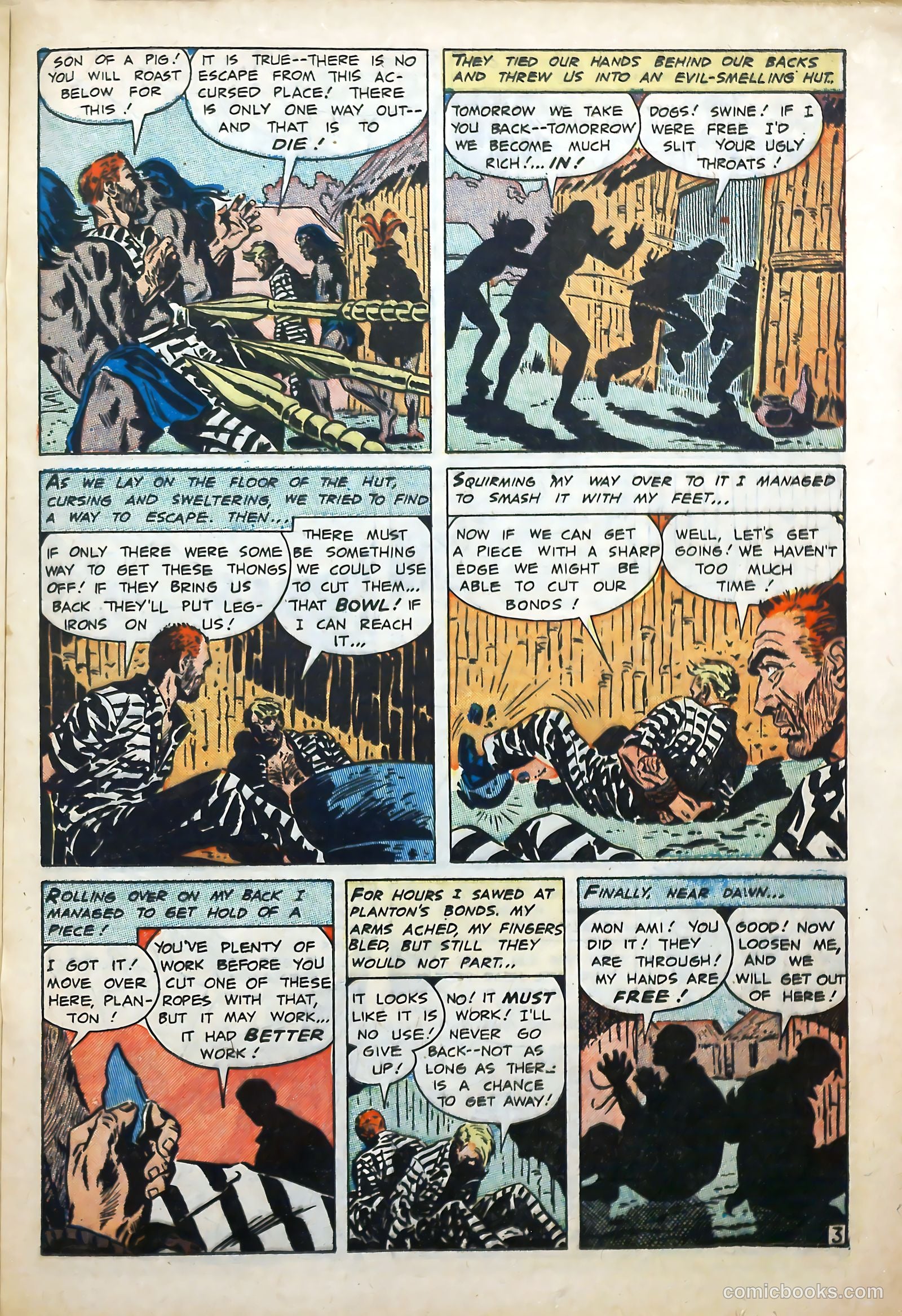 Escape from Devil's Island #1 — page 21 of 36