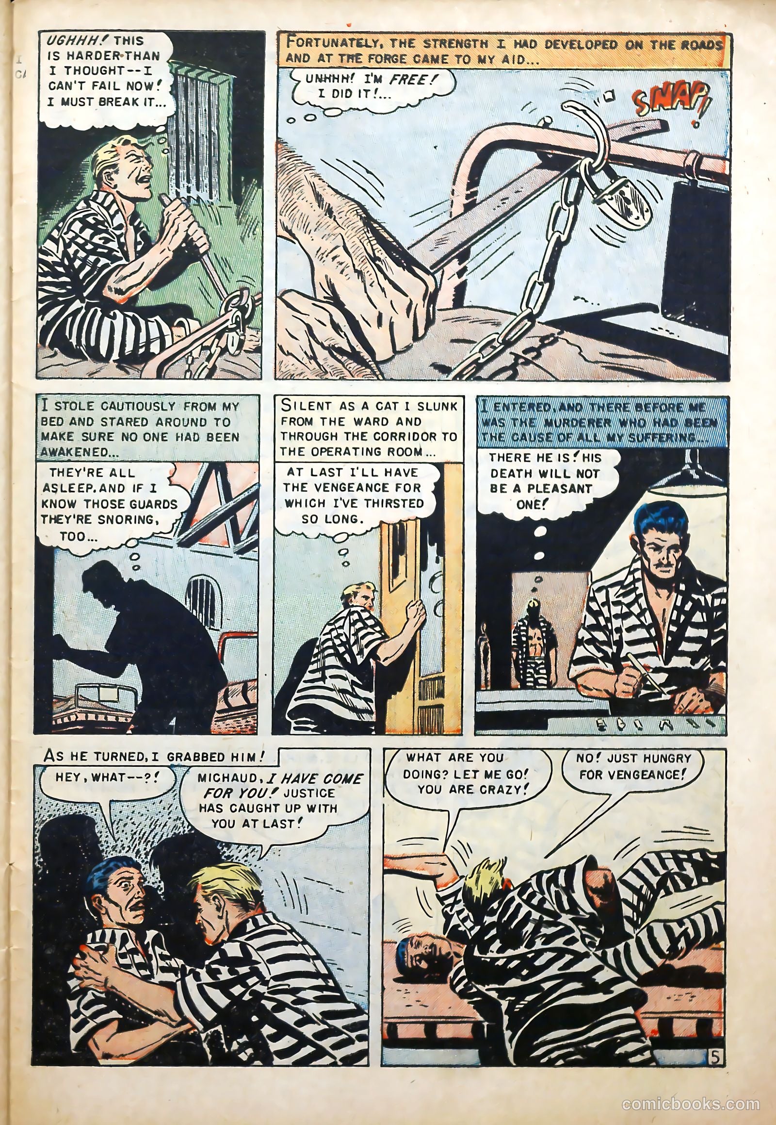 Escape from Devil's Island #1 — page 31 of 36