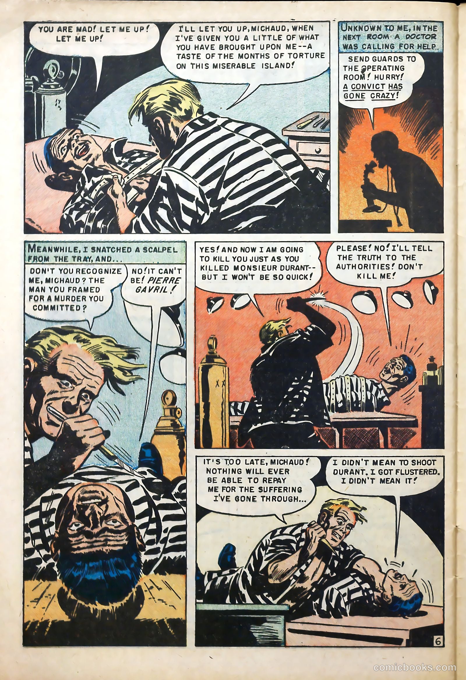 Escape from Devil's Island #1 — page 32 of 36