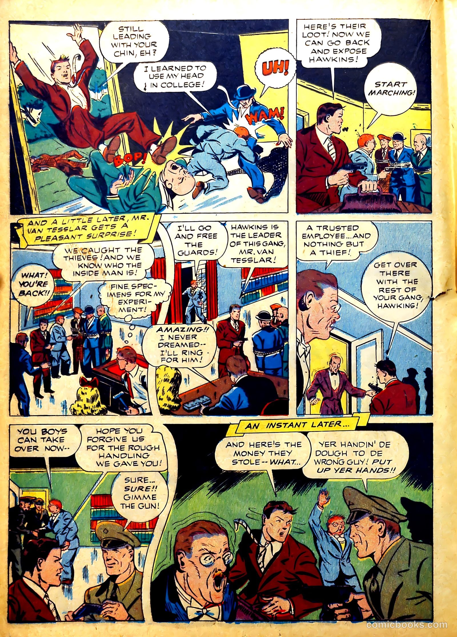 Exciting Comics #2 (29) — page 36 of 60