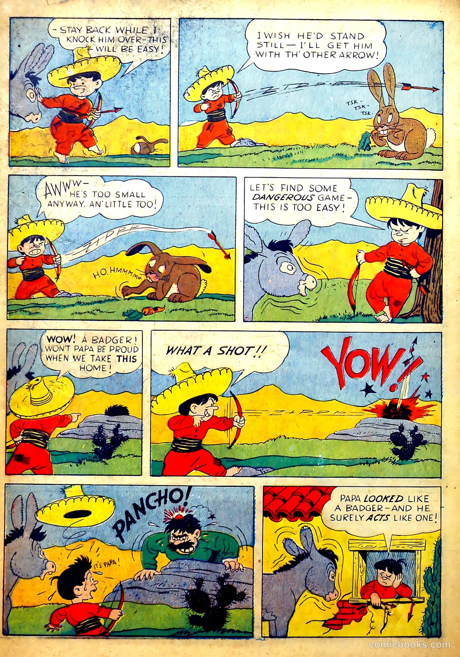 Exciting Comics #2 (29) — page 58 of 60
