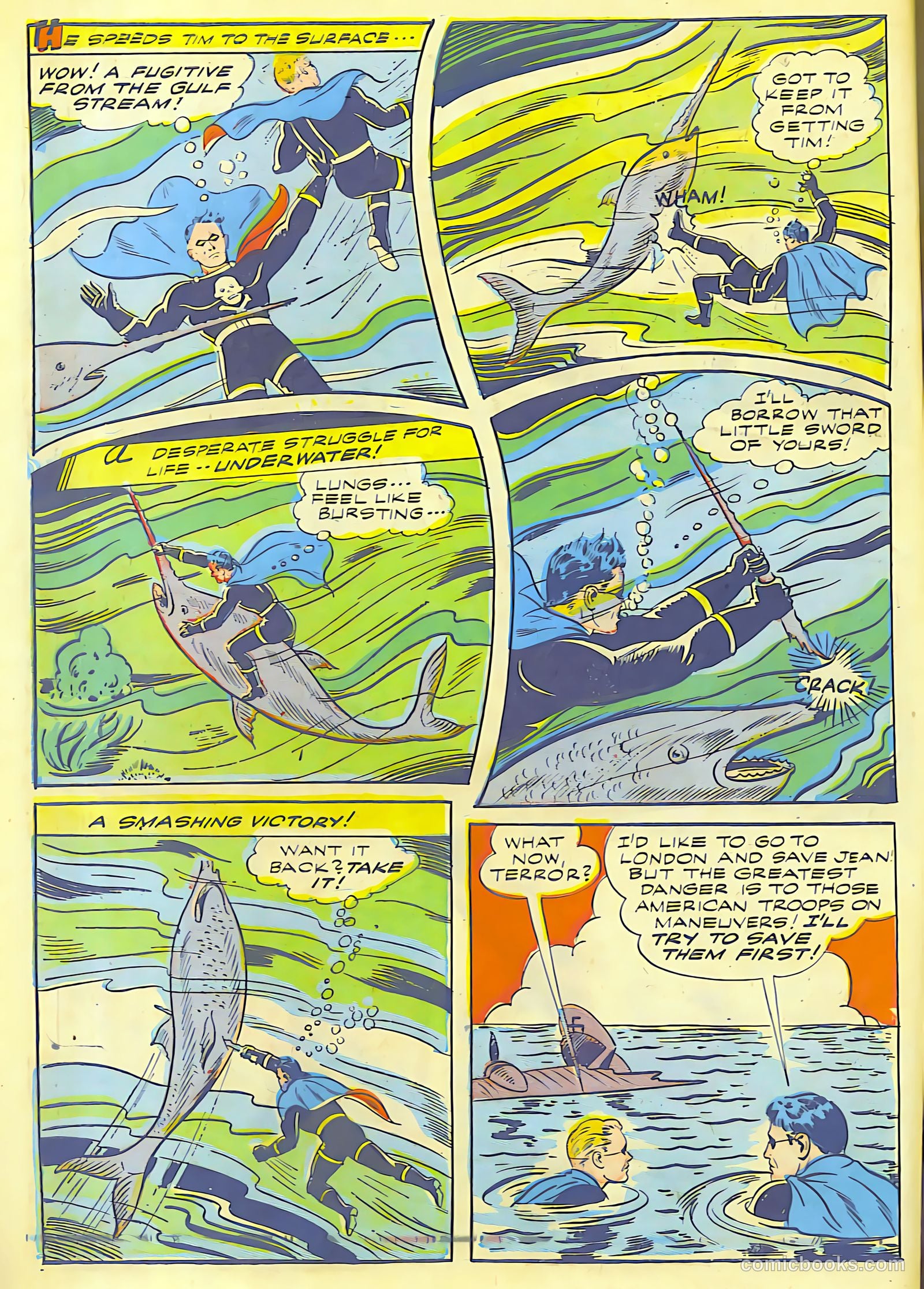 Exciting Comics #28 — page 9 of 54