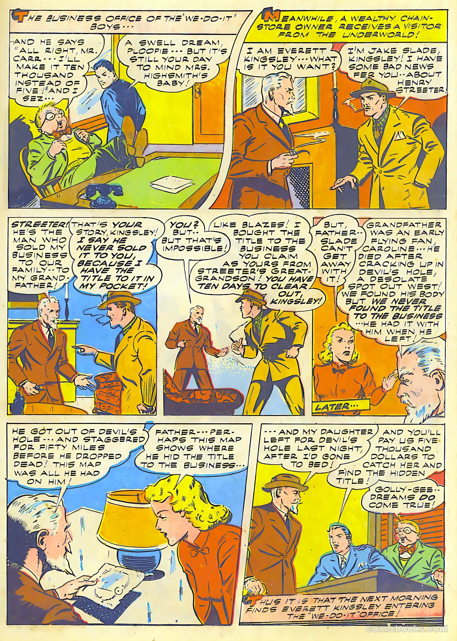 Exciting Comics #28 — page 40 of 54