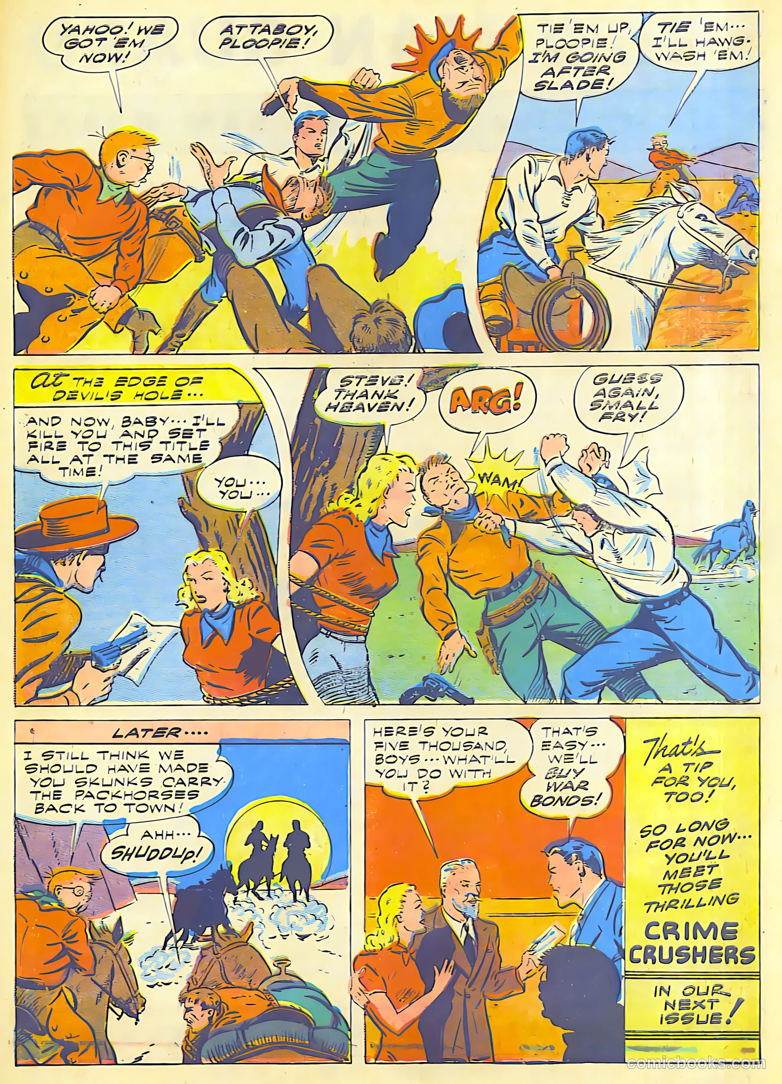 Exciting Comics #28 — page 50 of 54