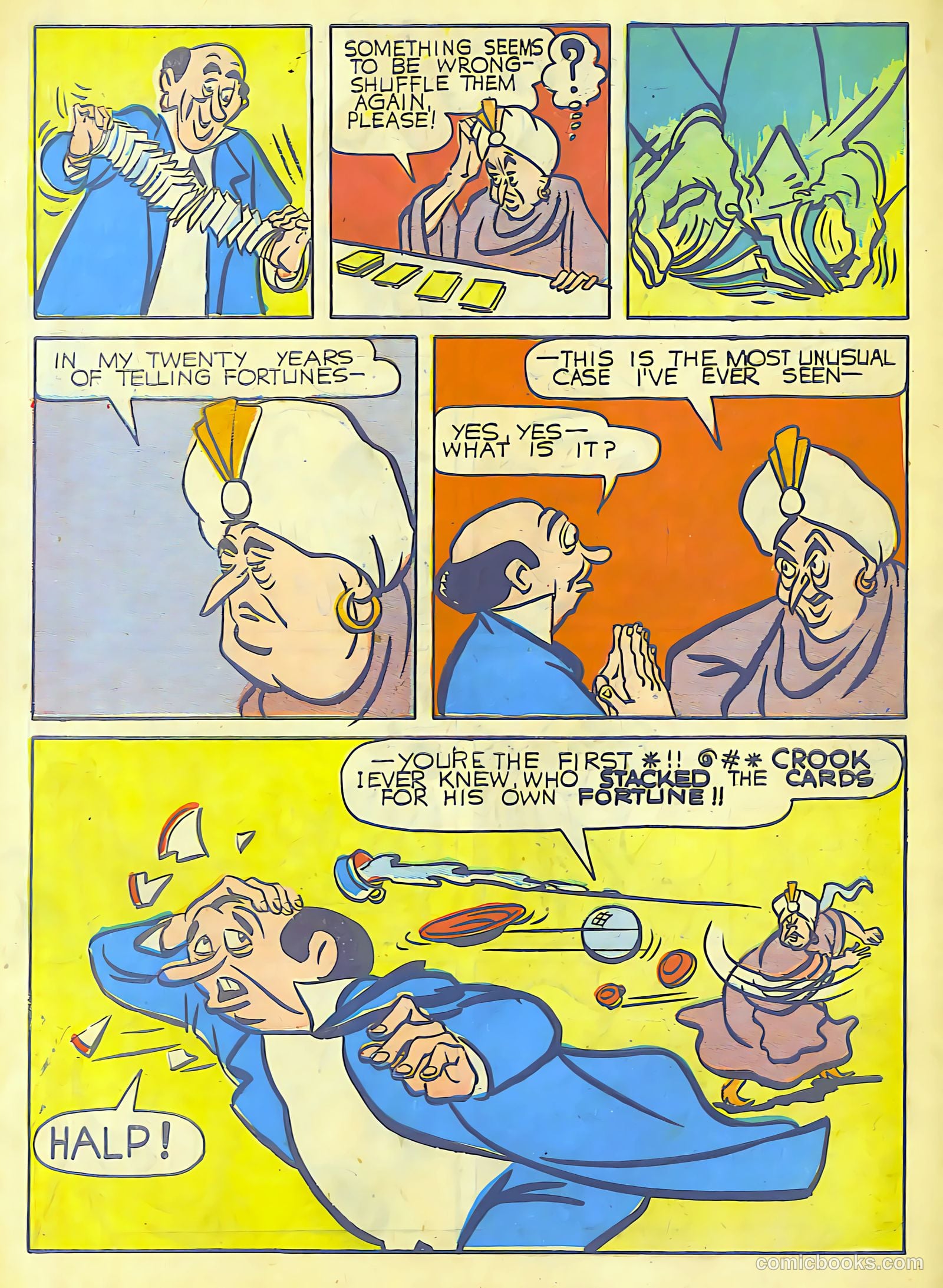 Exciting Comics #28 — page 54 of 54