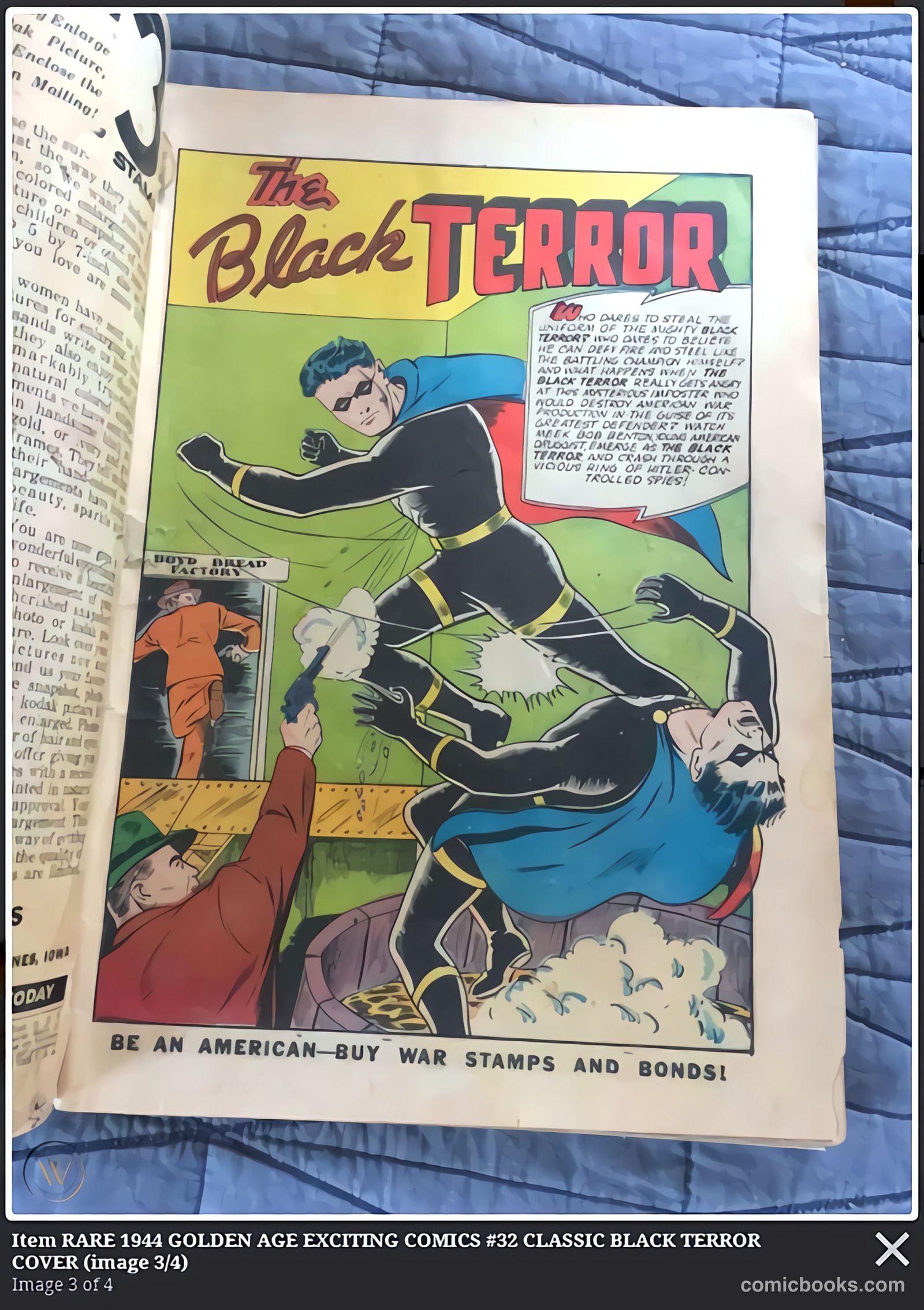 Exciting Comics #32 — page 61 of 61