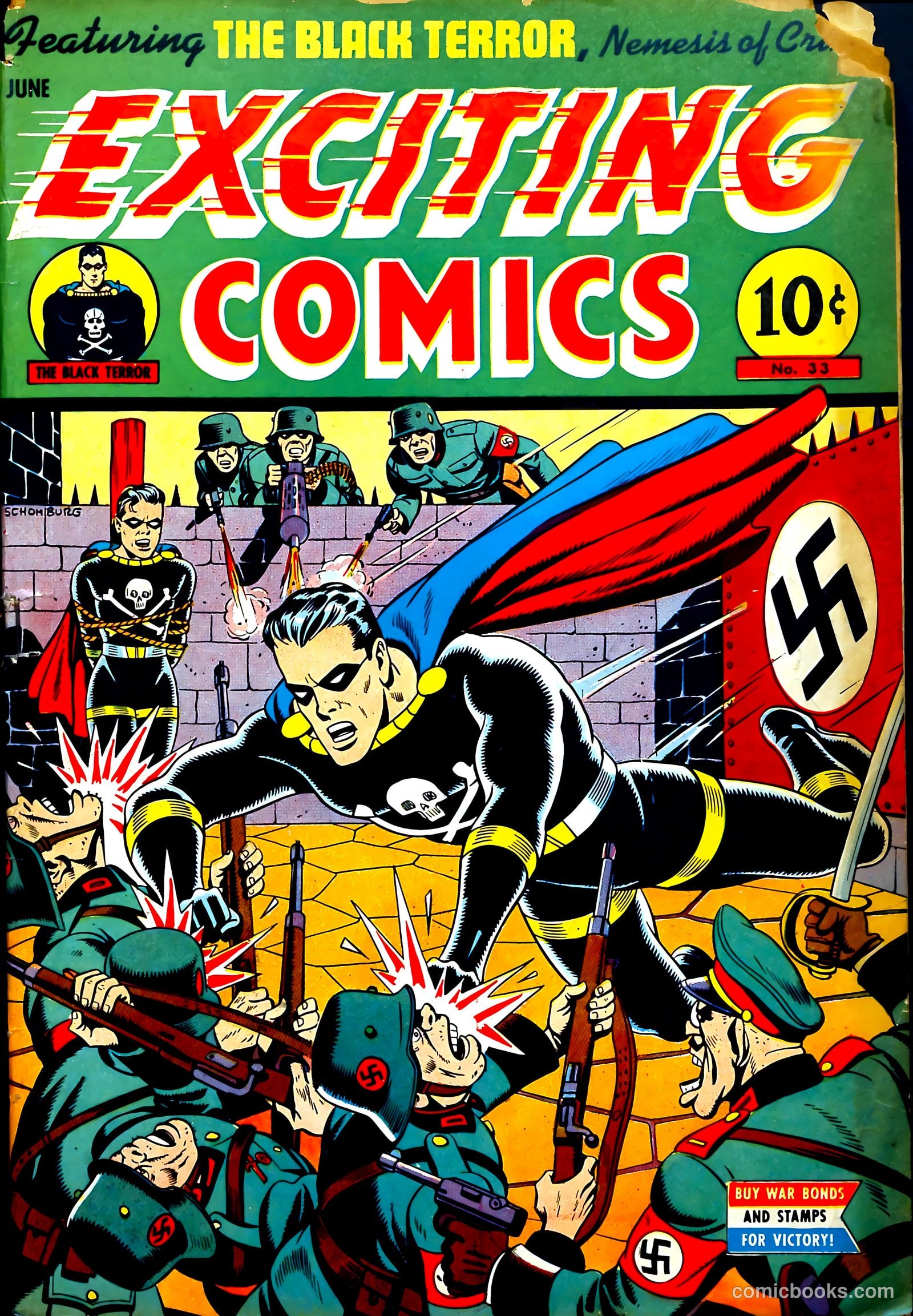 Exciting Comics #33 — page 1 of 52