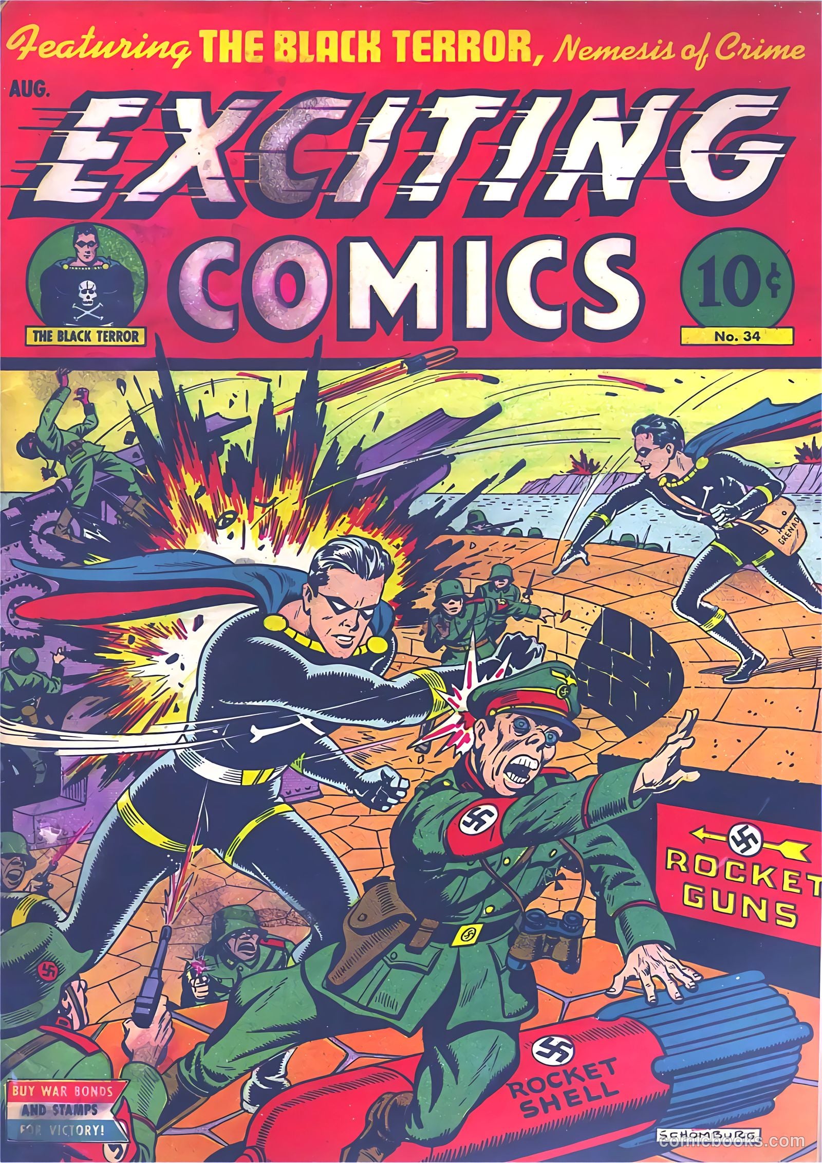 Exciting Comics #34 — page 1 of 52