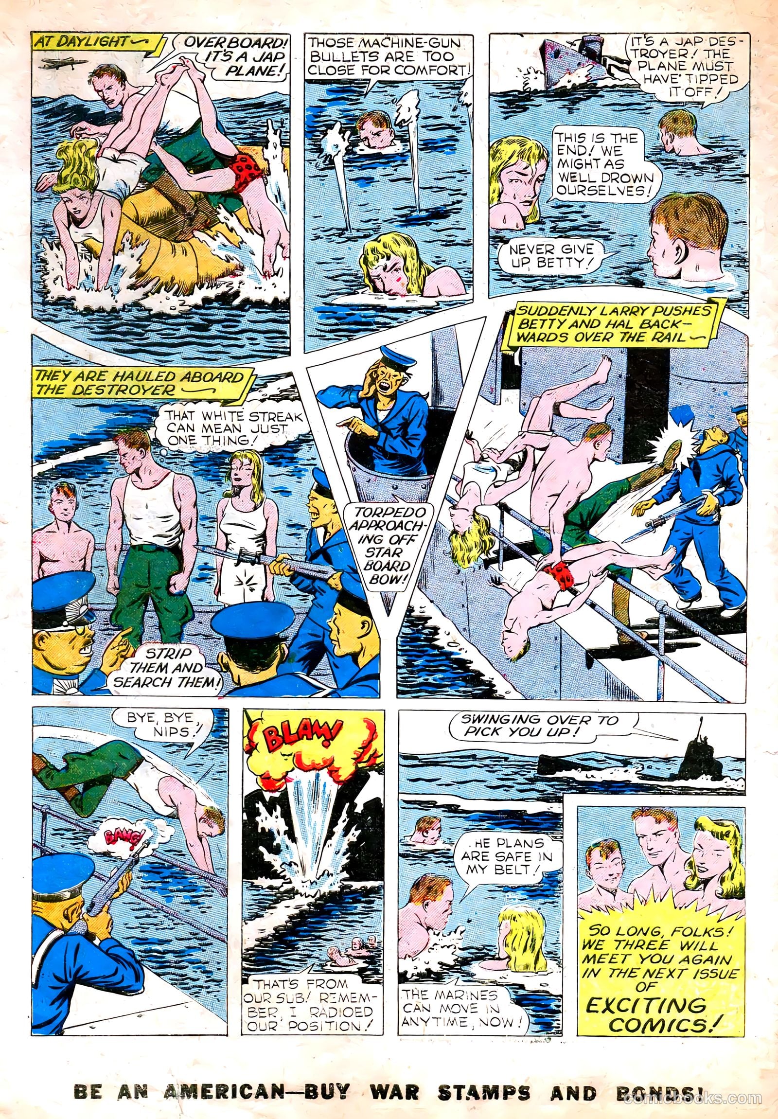 Exciting Comics #35 — page 50 of 52