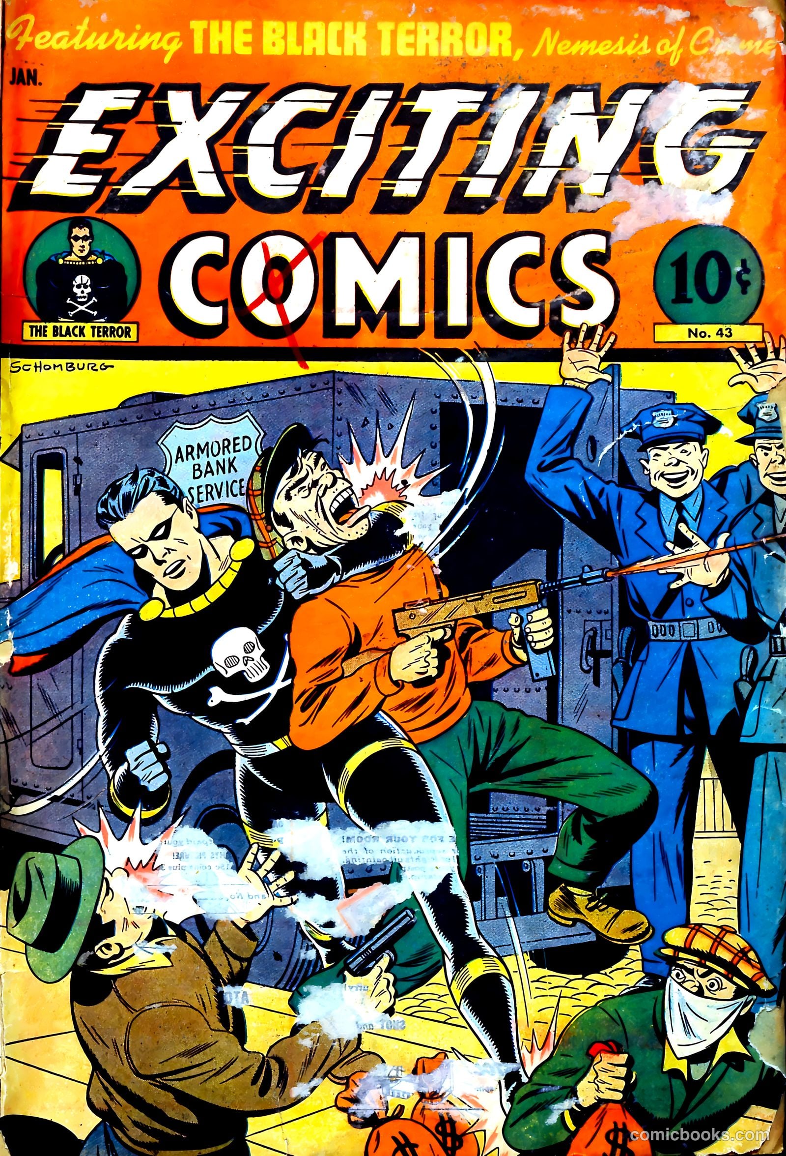 Exciting Comics #43 — page 1 of 53