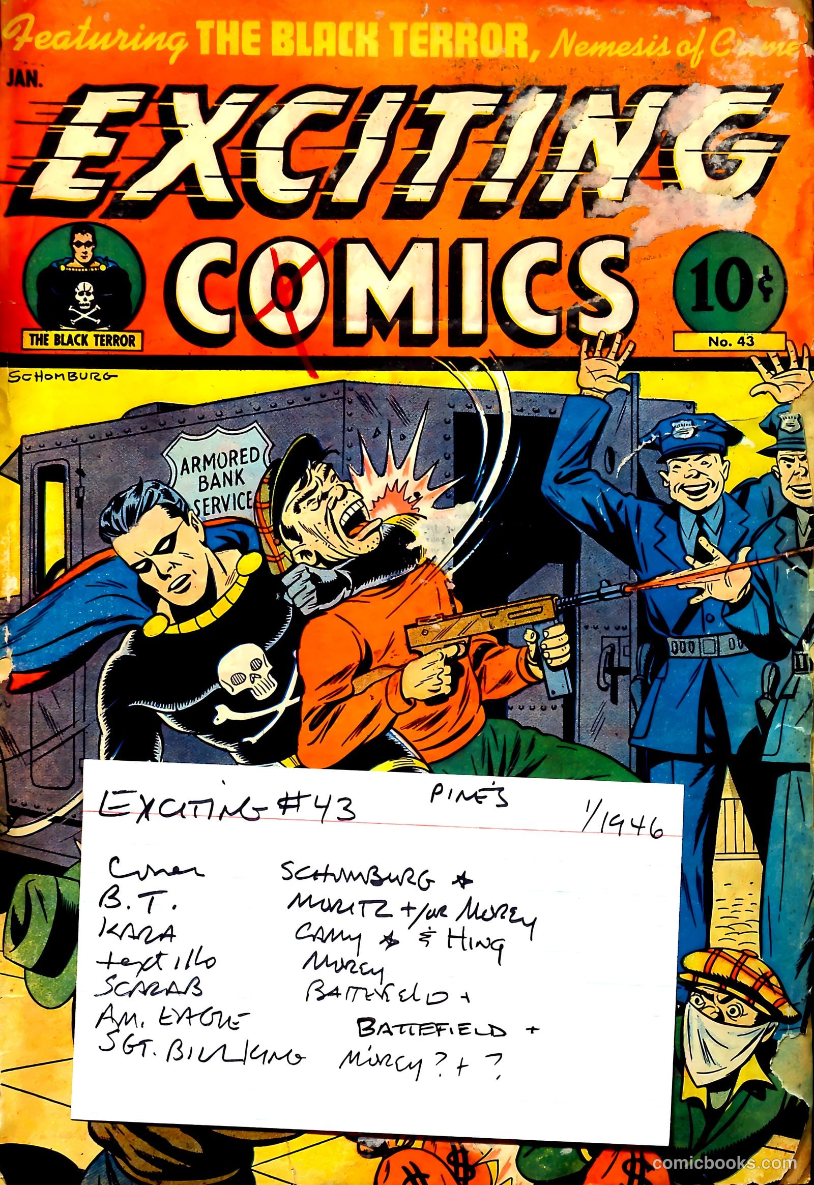 Exciting Comics #43 — page 53 of 53