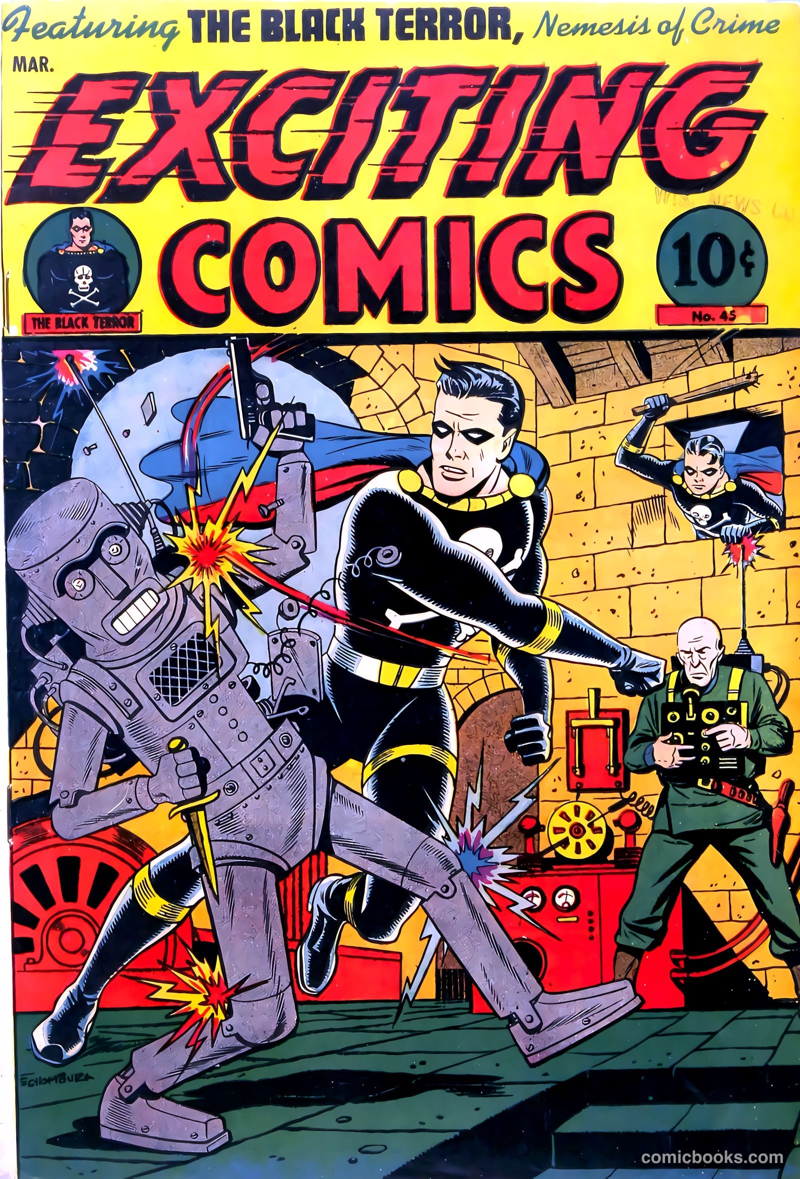 Exciting Comics #45 — page 1 of 52