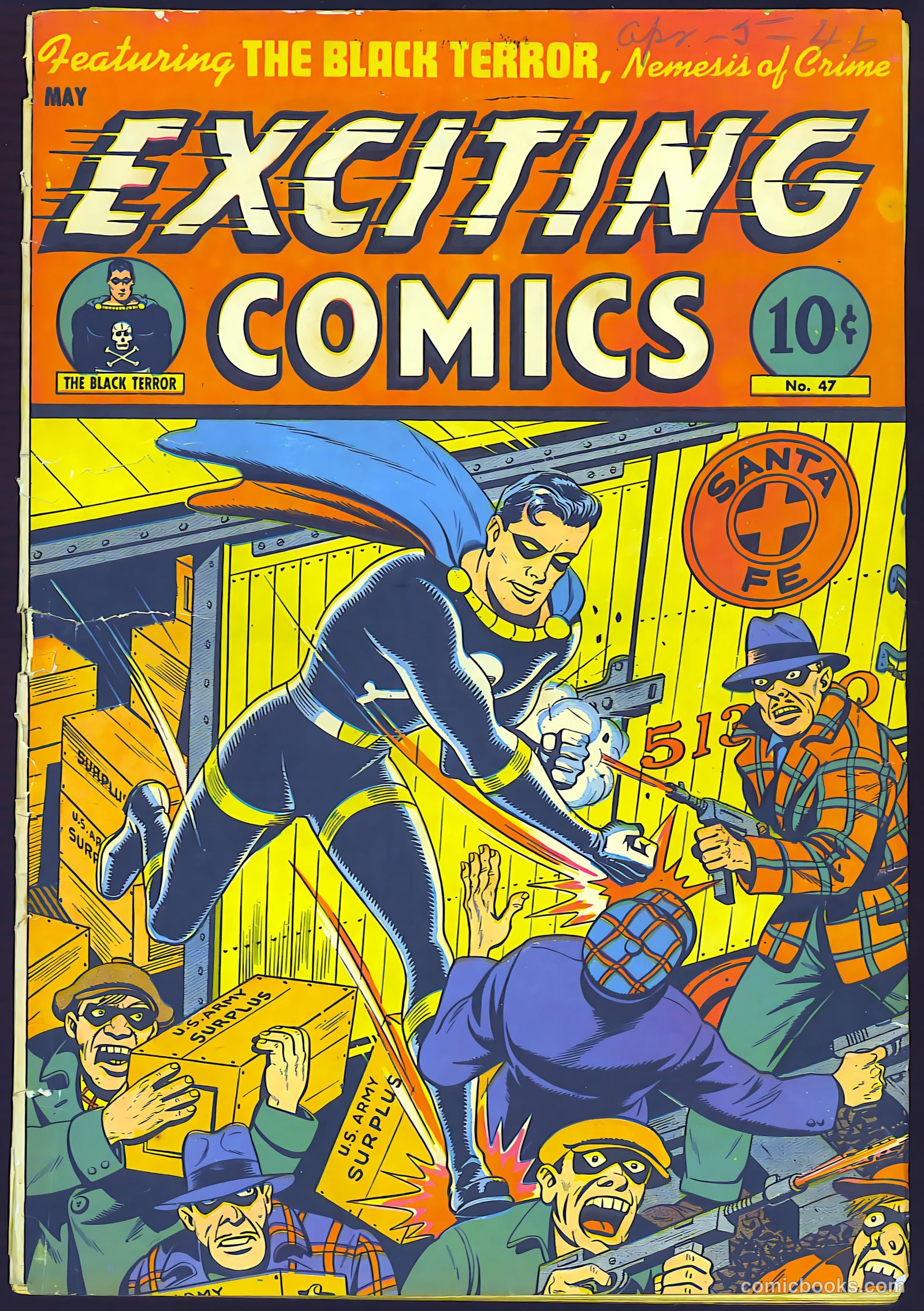 Exciting Comics #47 — page 1 of 45