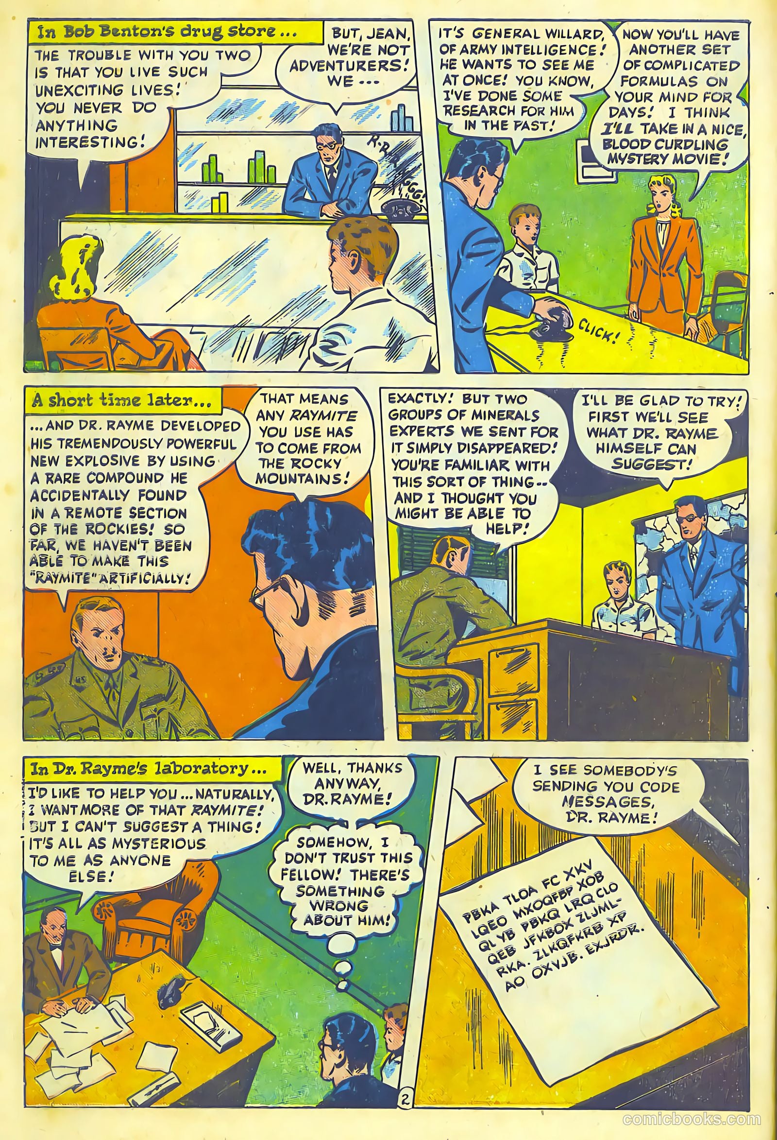 Exciting Comics #47 — page 3 of 45