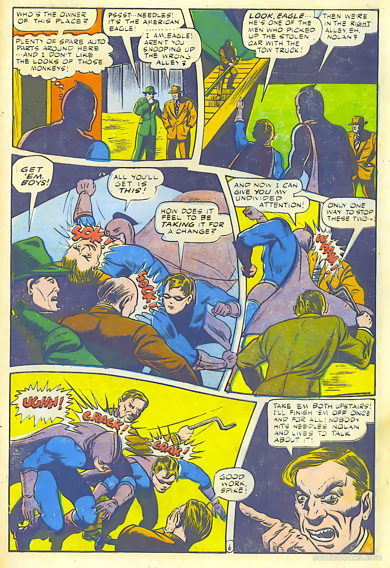 Exciting Comics #47 — page 40 of 45