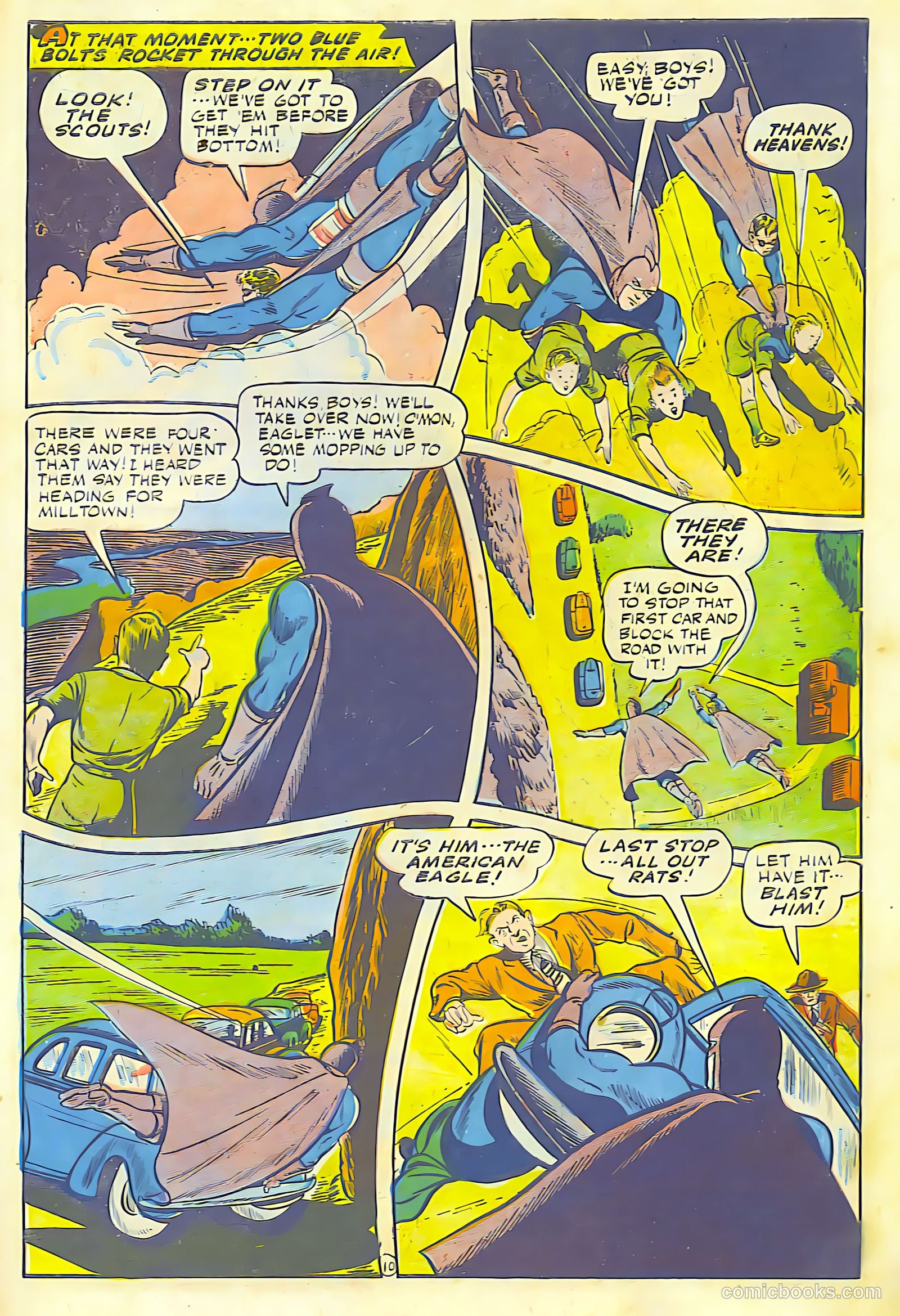 Exciting Comics #47 — page 44 of 45