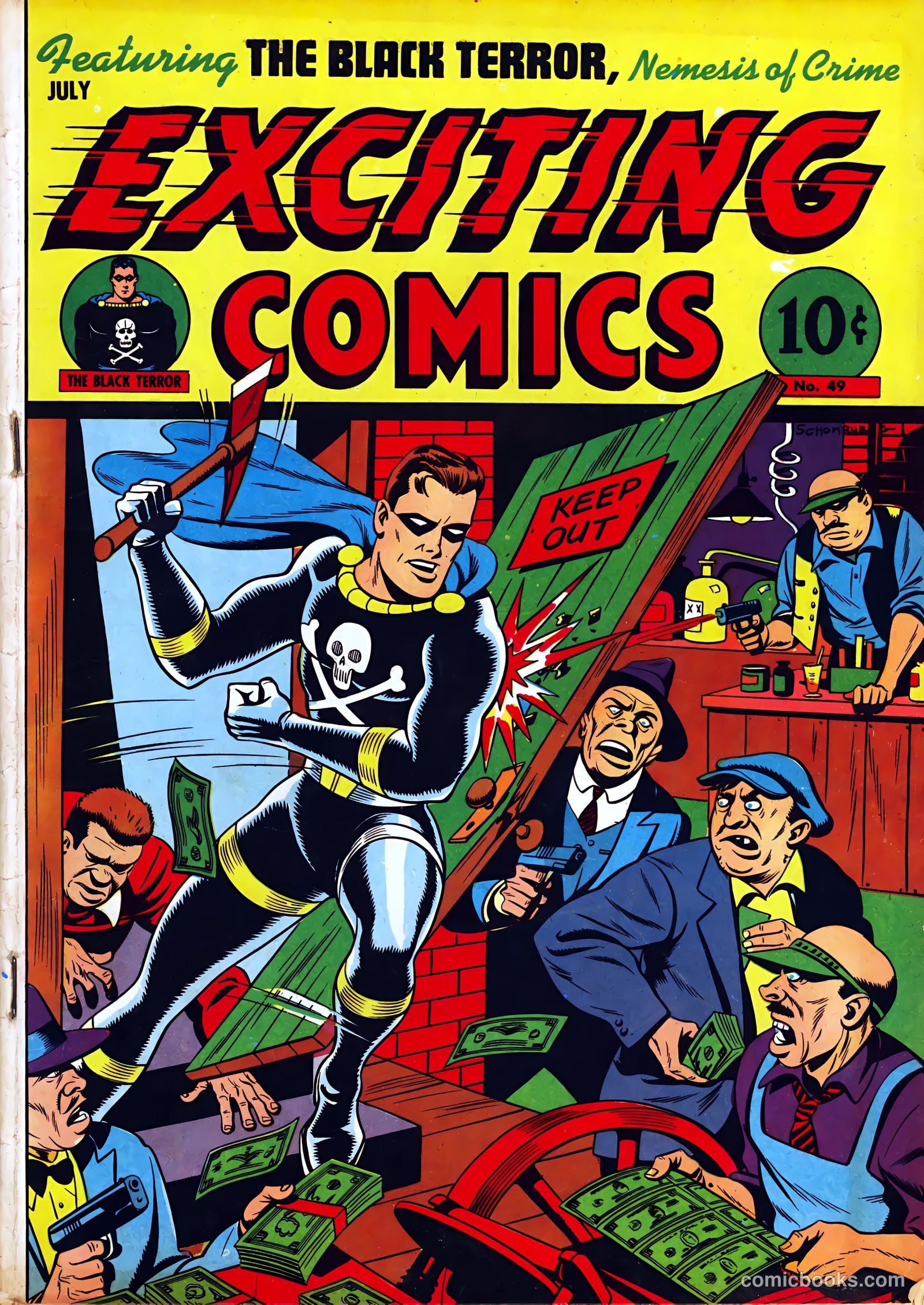Exciting Comics #49 — page 1 of 52