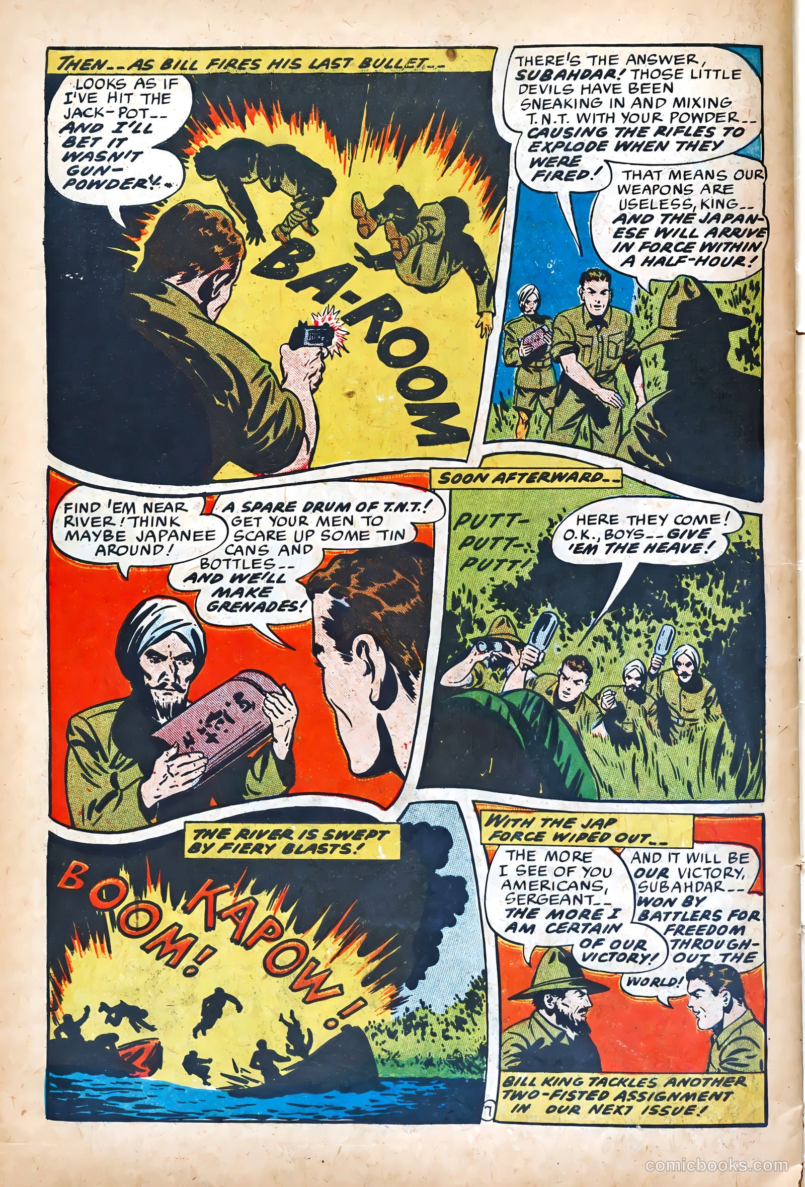 Exciting Comics #50 — page 50 of 52