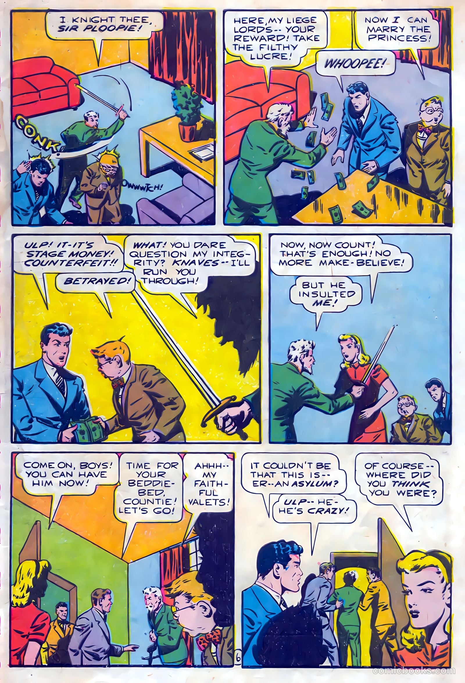 Exciting Comics #51 — page 50 of 53