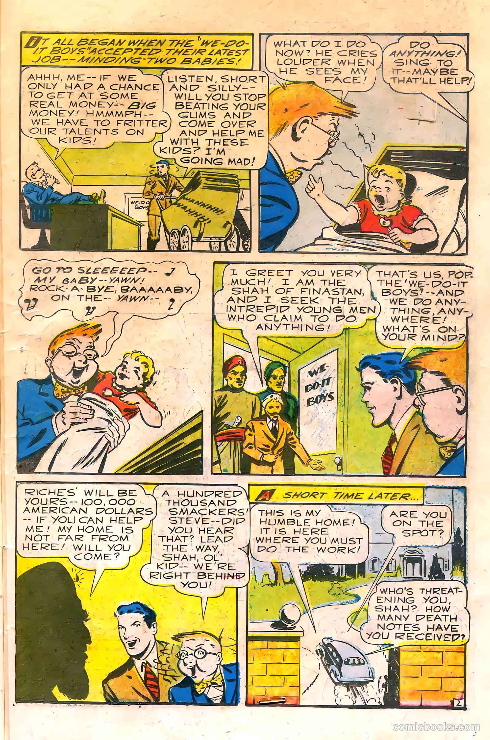 Exciting Comics #52 — page 36 of 51