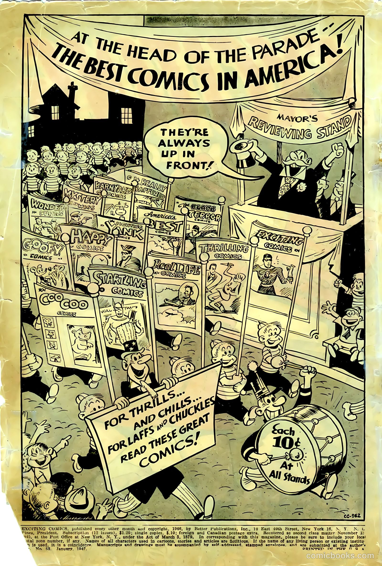 Exciting Comics #53 — page 2 of 51