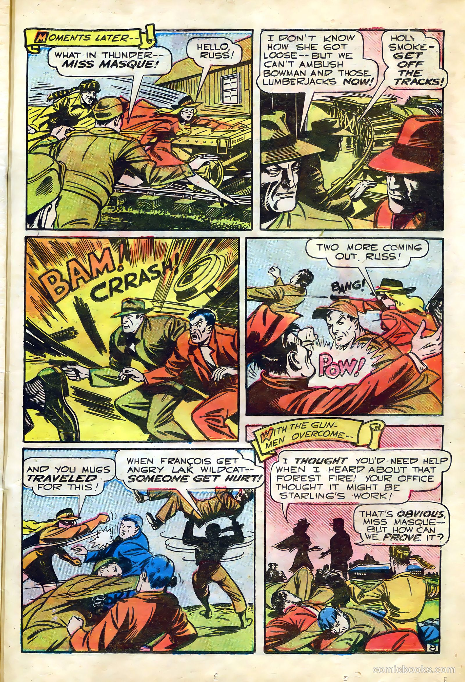 Exciting Comics #53 — page 32 of 51
