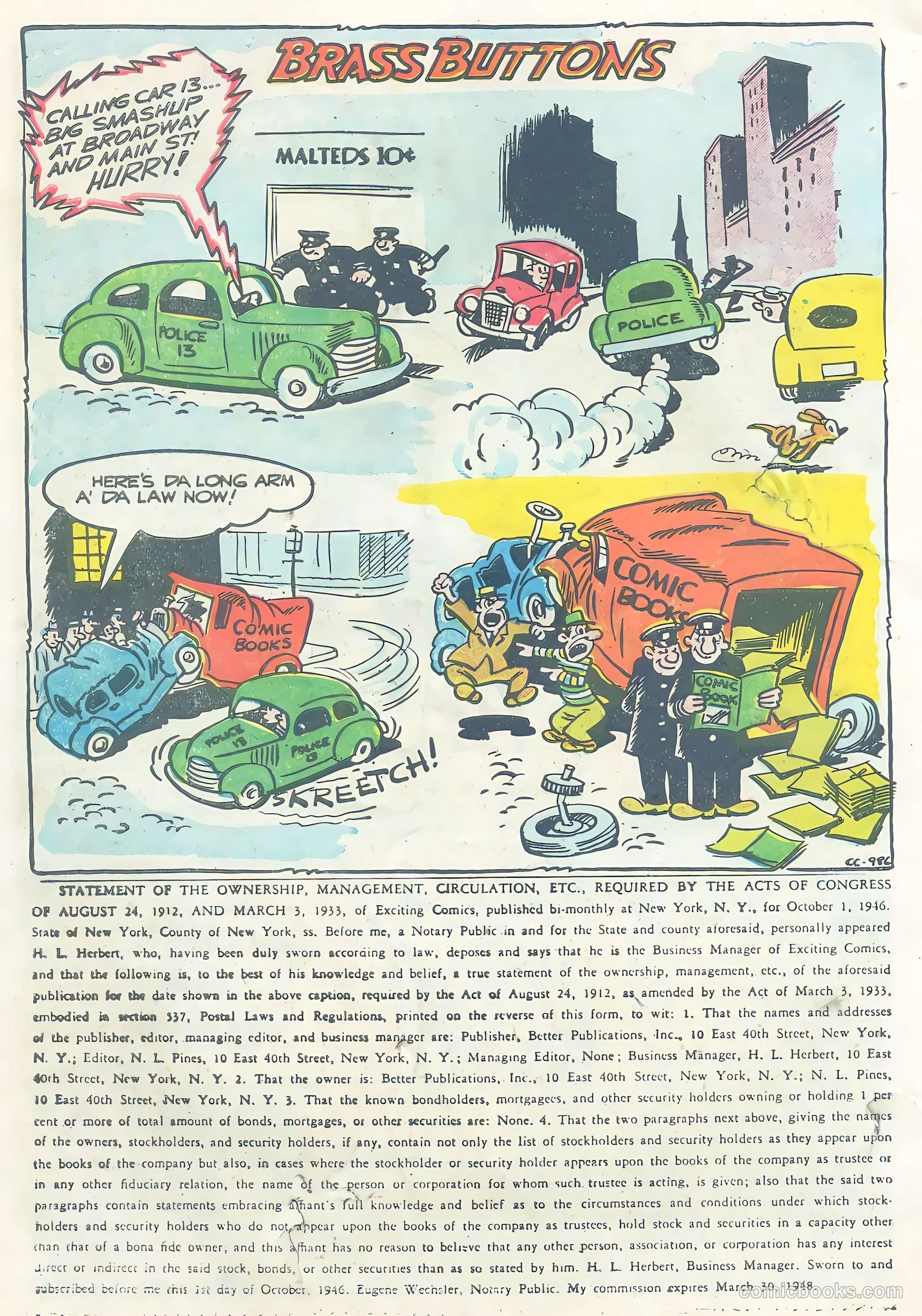 Exciting Comics #54 — page 45 of 51