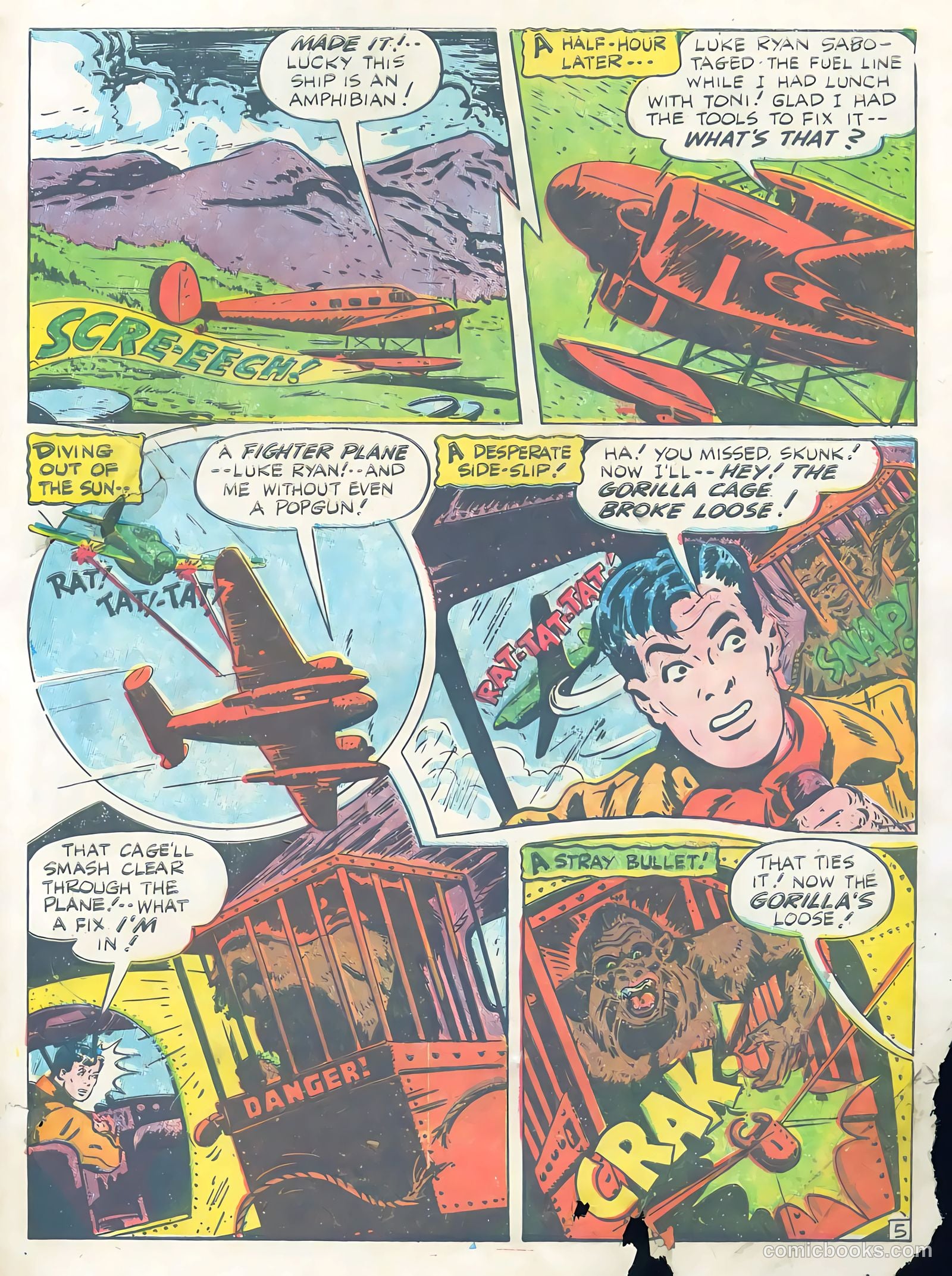 Exciting Comics #54 — page 50 of 51