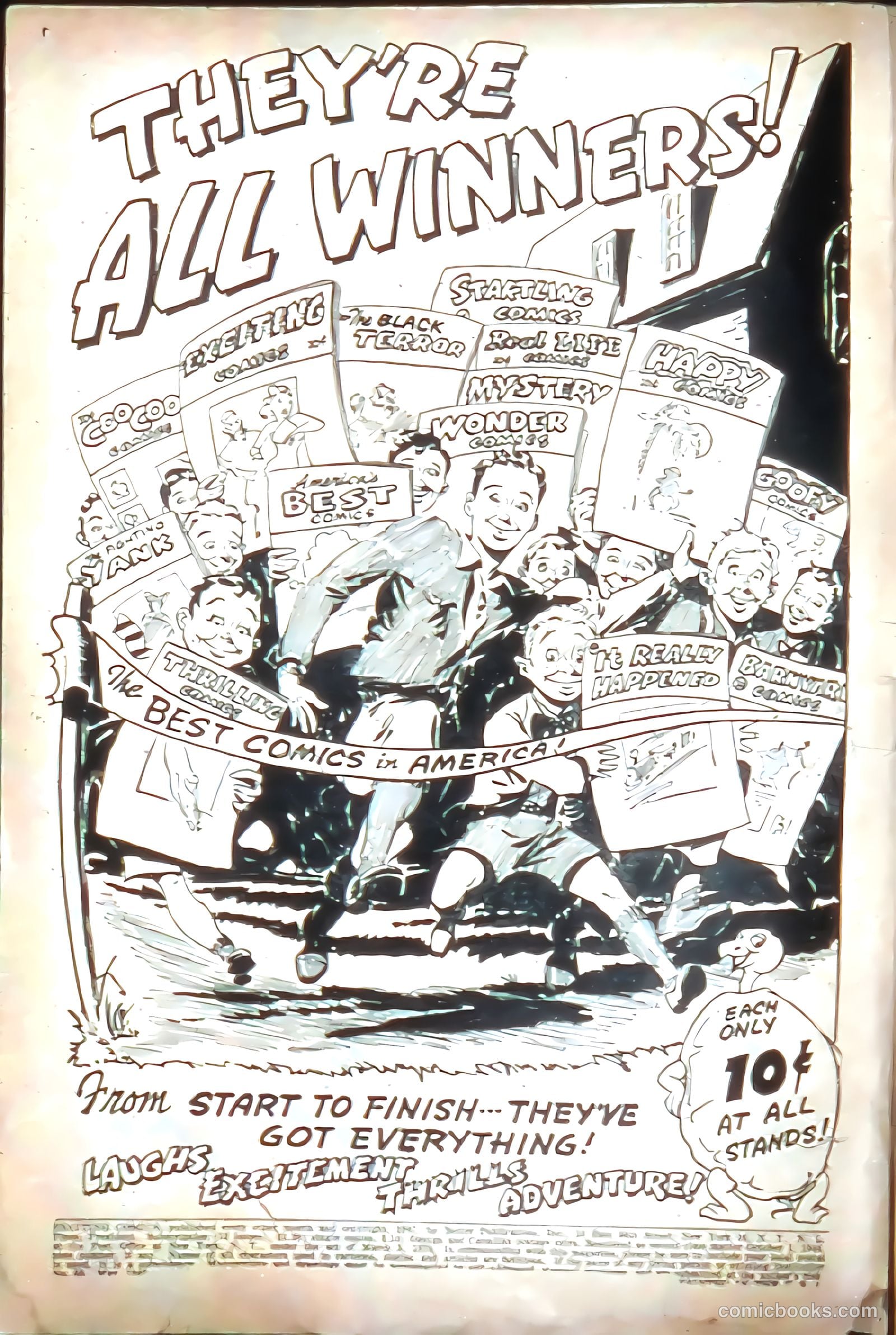 Exciting Comics #55 — page 2 of 52