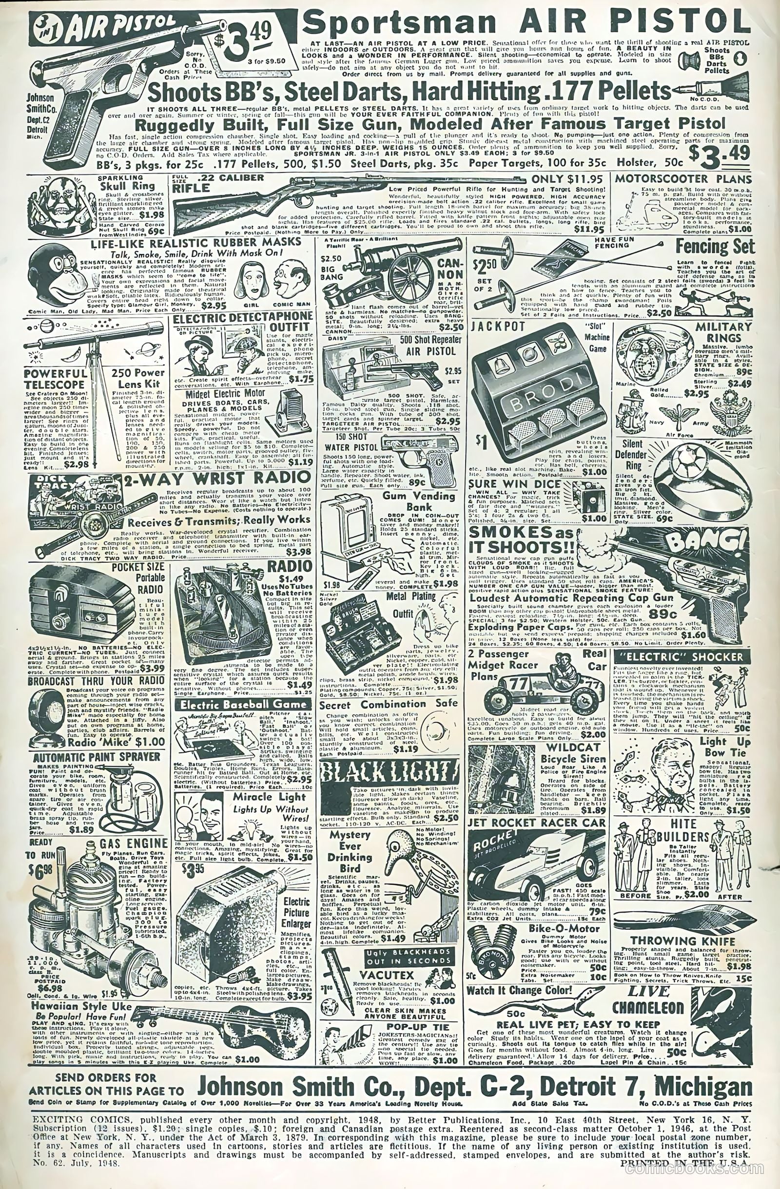 Exciting Comics #62 — page 2 of 52