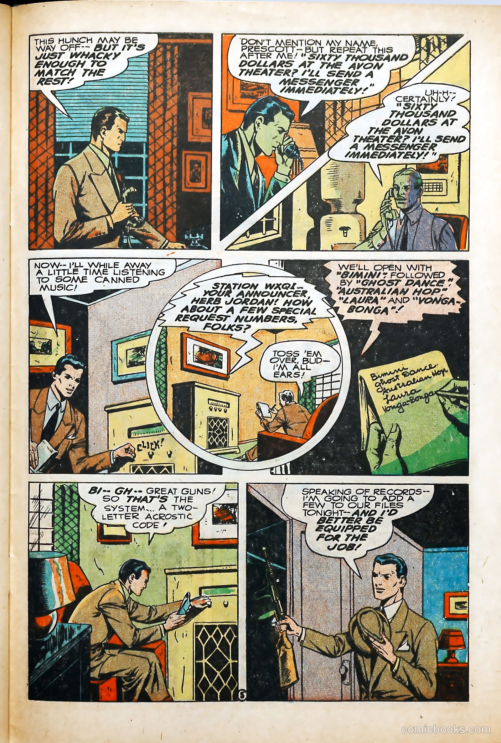 Exciting Comics #63 — page 48 of 53