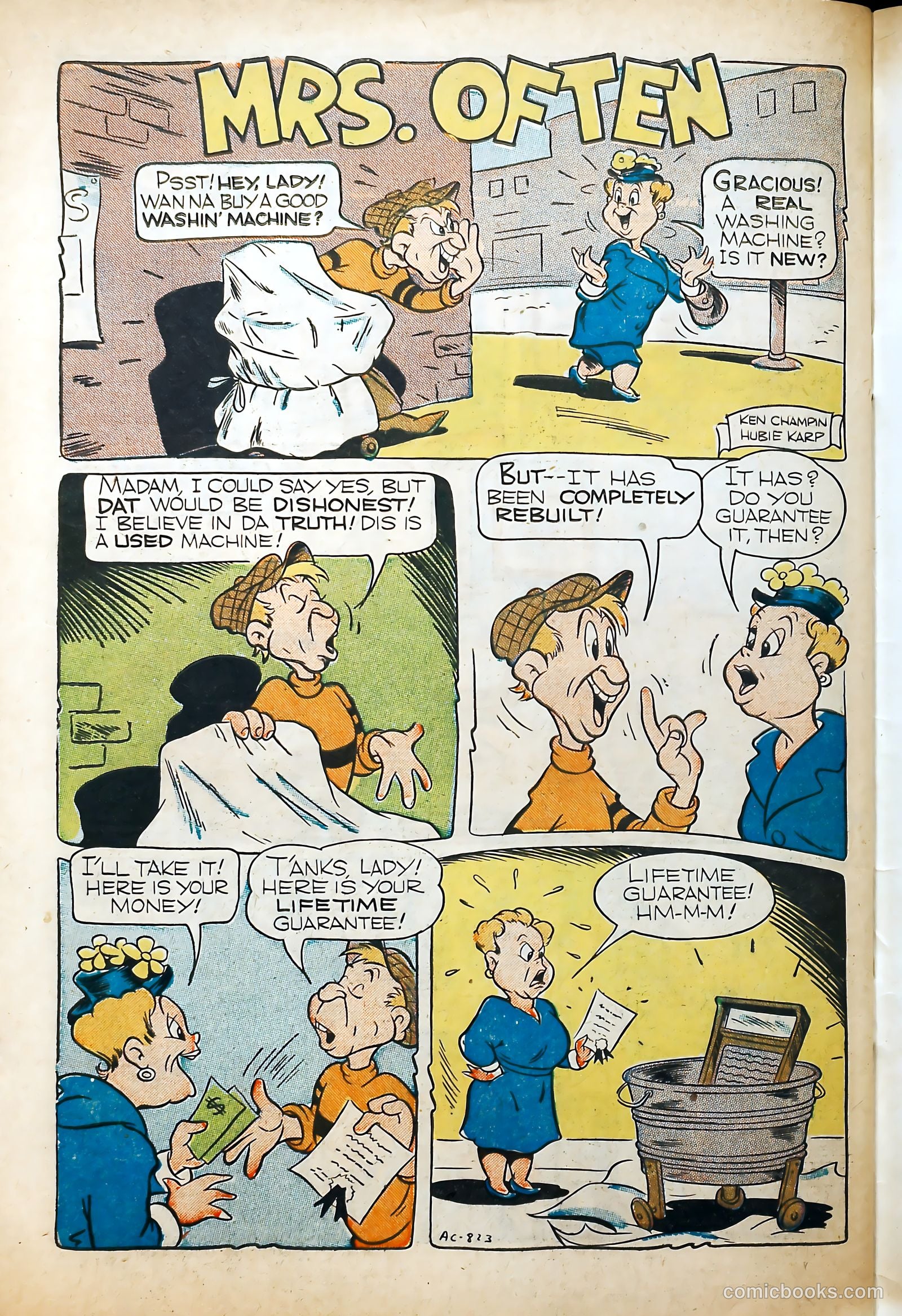 Exciting Comics #63 — page 51 of 53