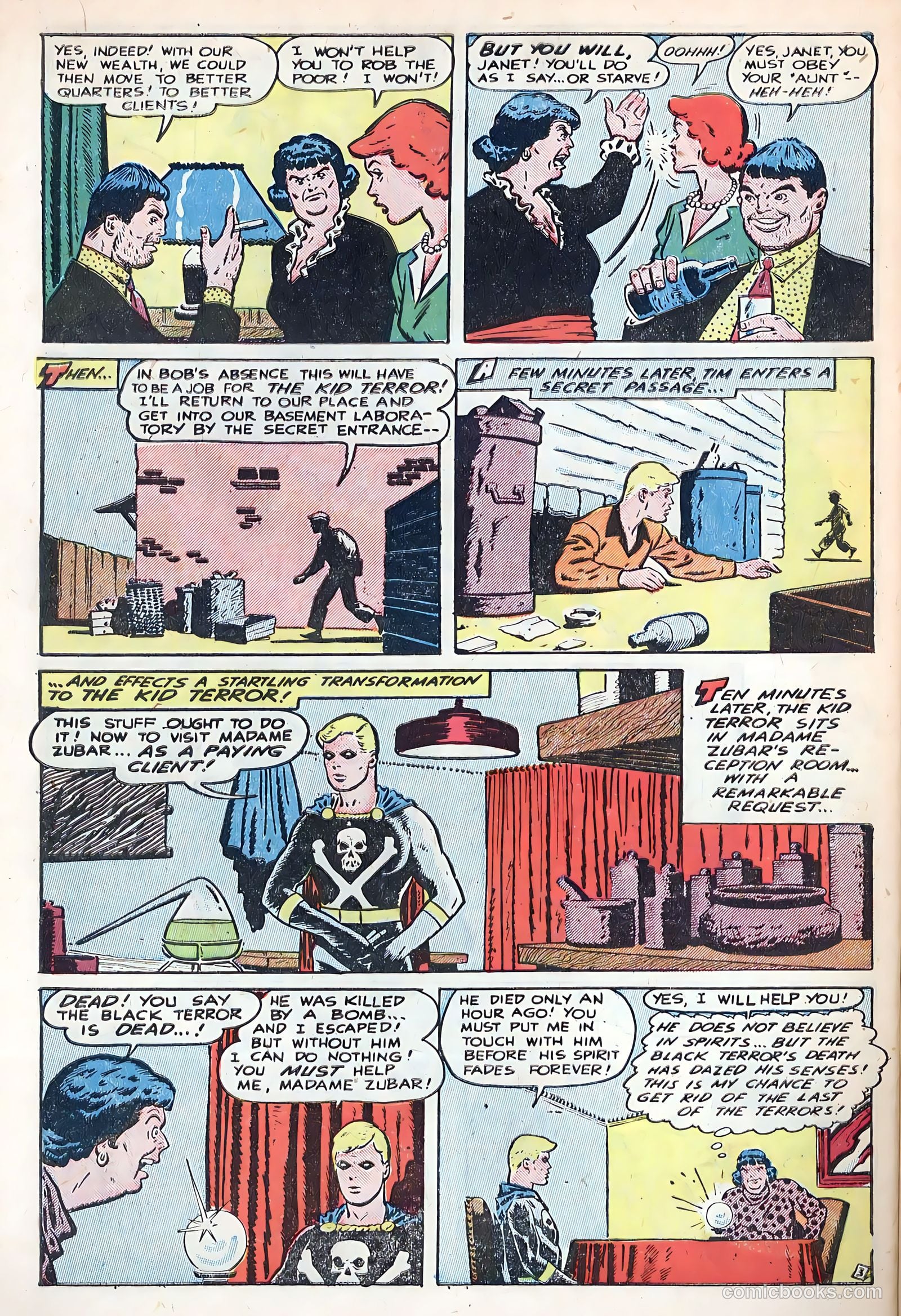 Exciting Comics #69 — page 30 of 36