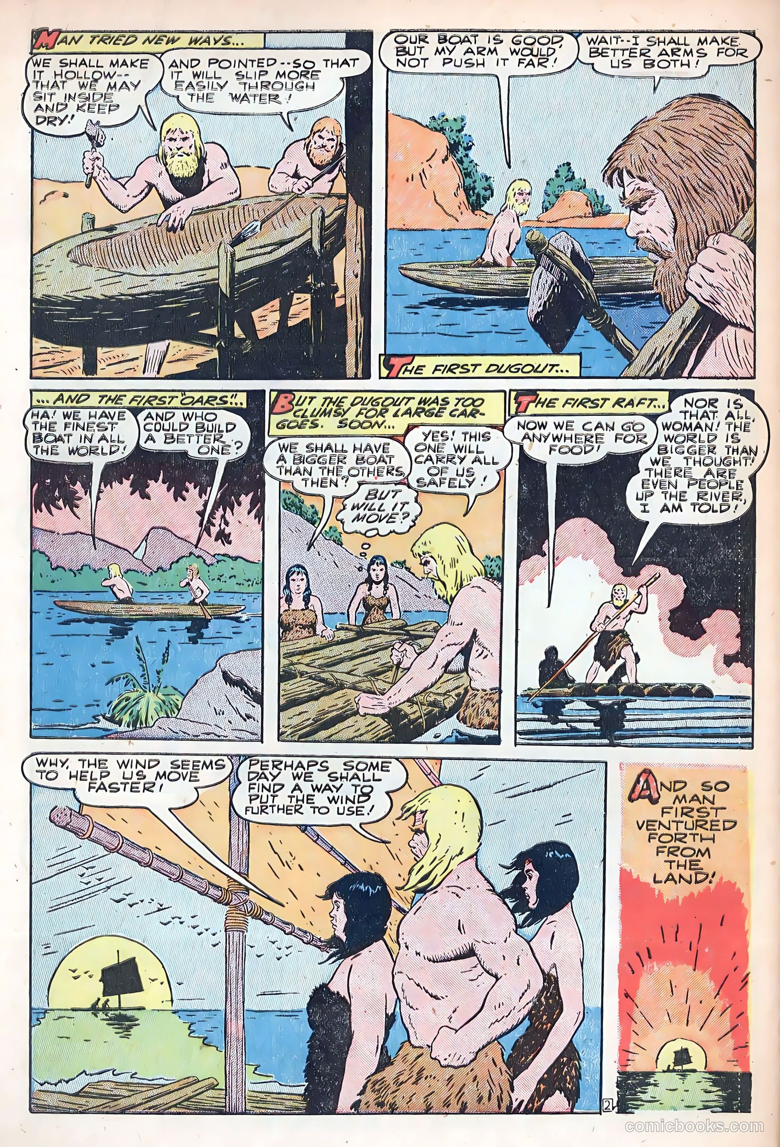 Exciting Comics #69 — page 34 of 36