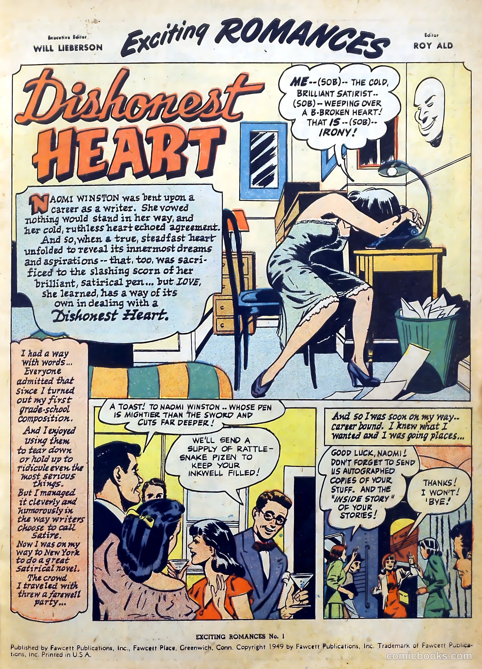 Exciting Romances #1 — page 3 of 36