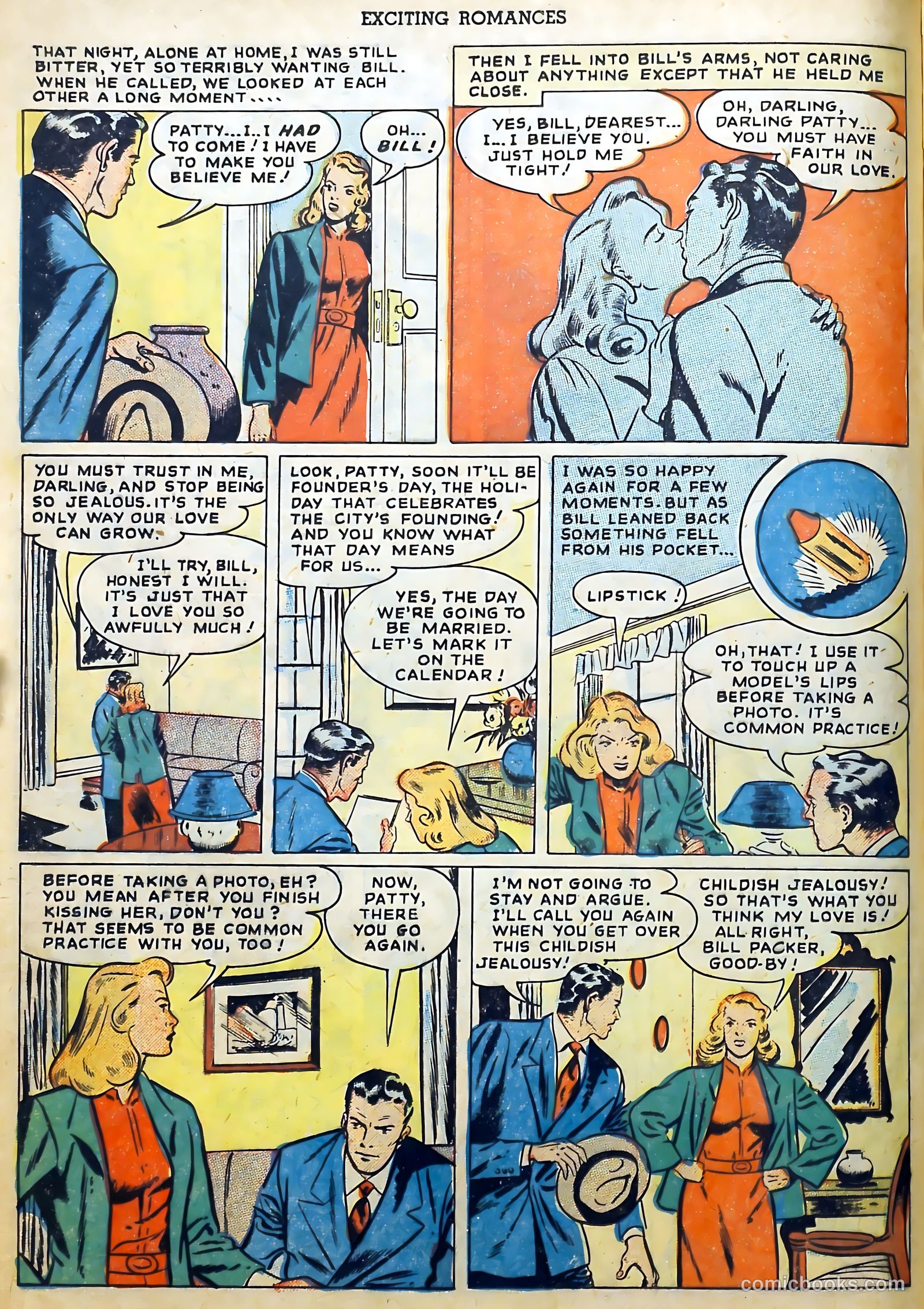 Exciting Romances #1 — page 16 of 36