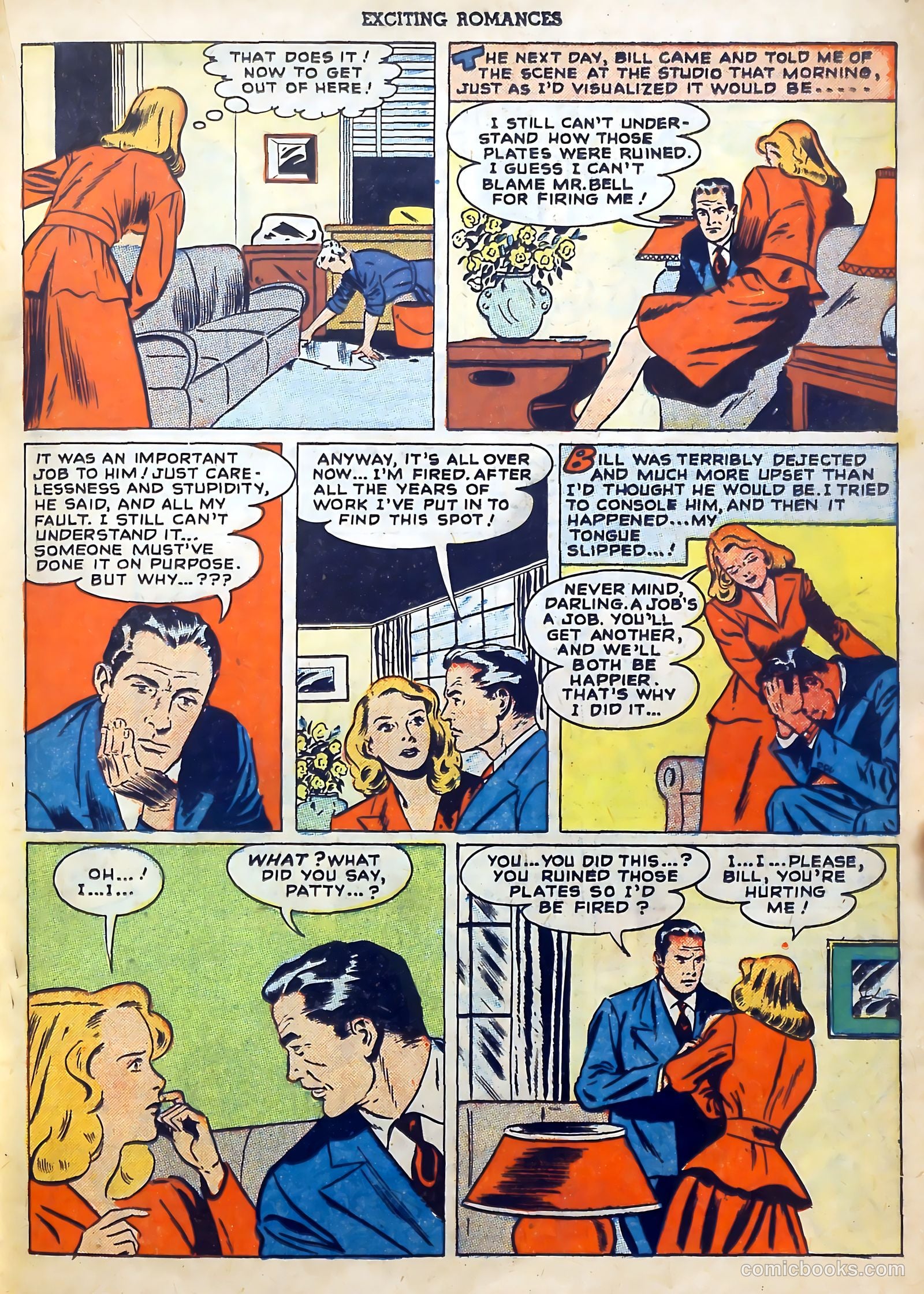 Exciting Romances #1 — page 19 of 36